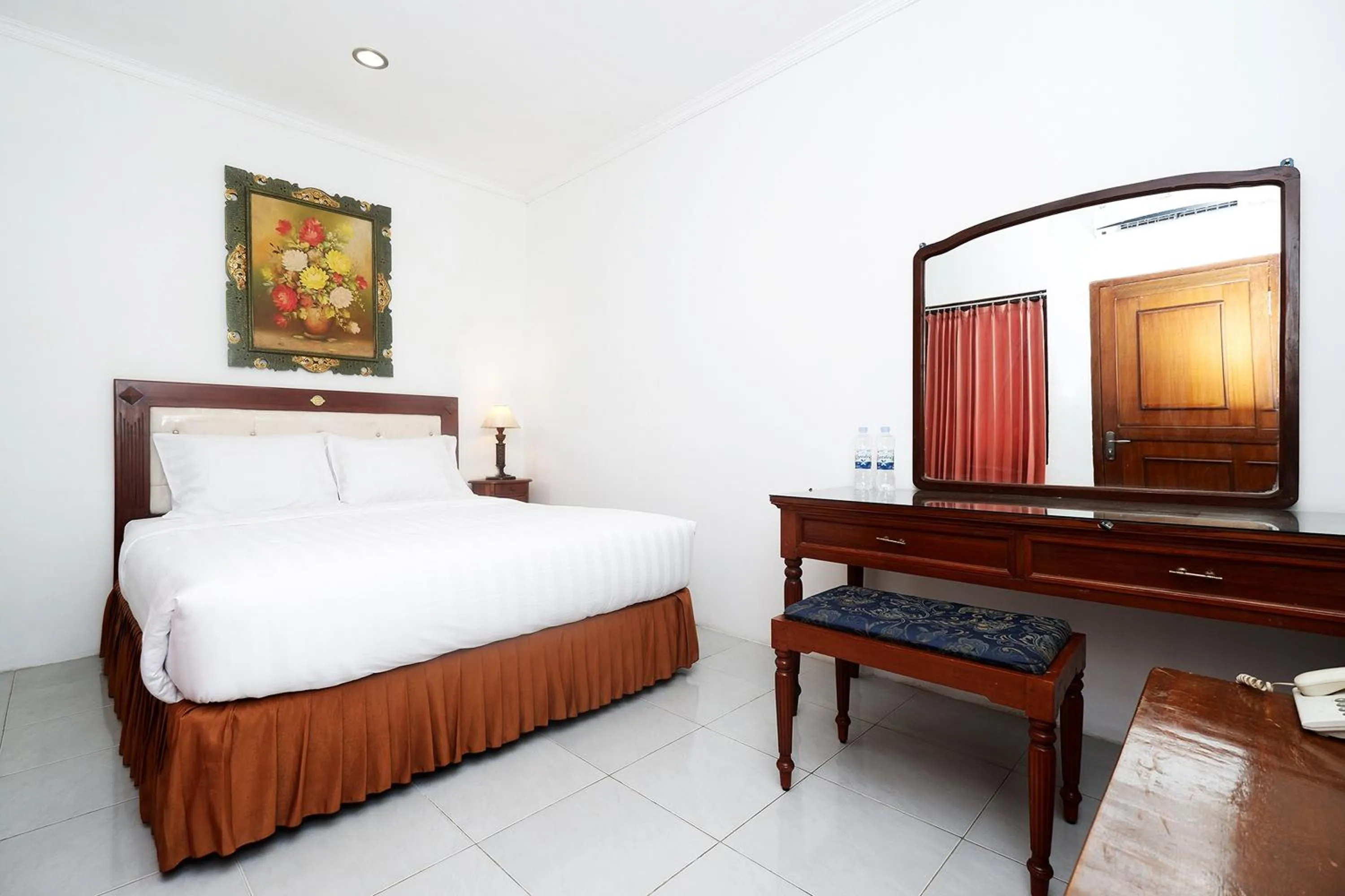 Bed in Perdana Kasih Hotel Klaten