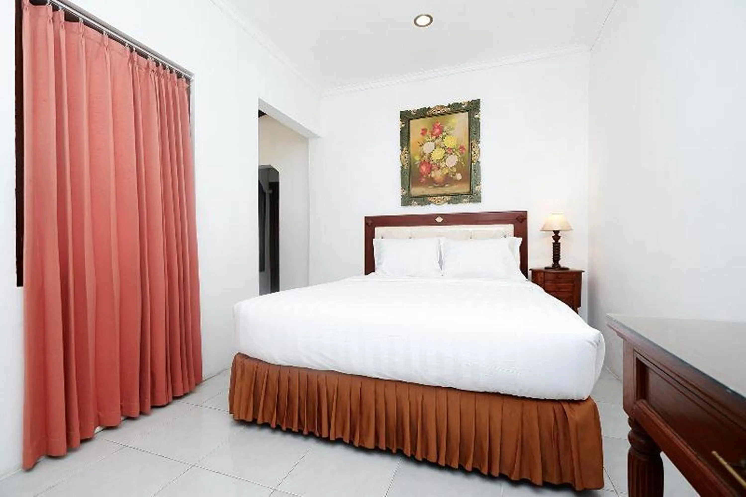 Bed in Perdana Kasih Hotel Klaten