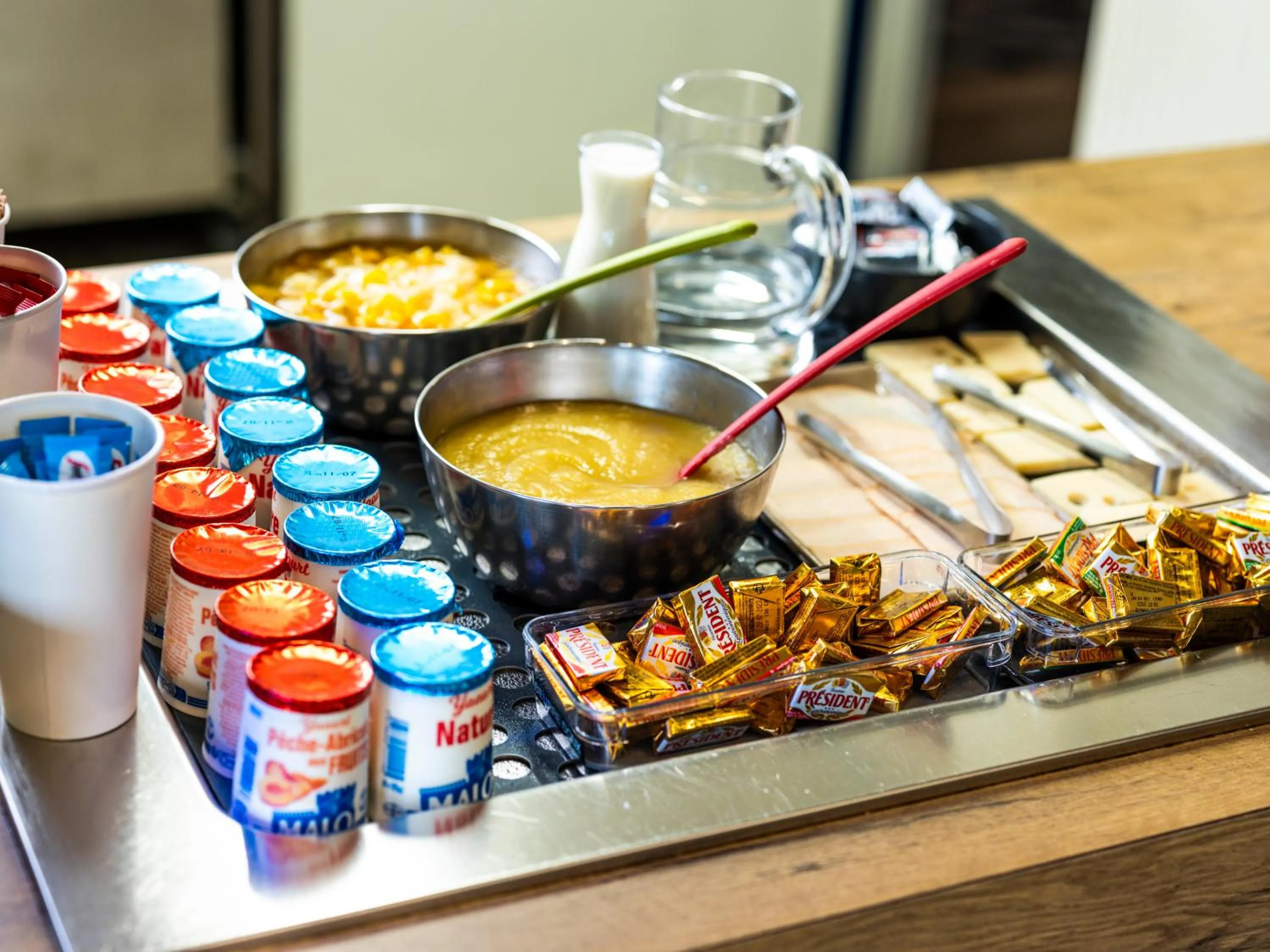 Buffet breakfast in Ibis Budget Sarrebourg Buhl