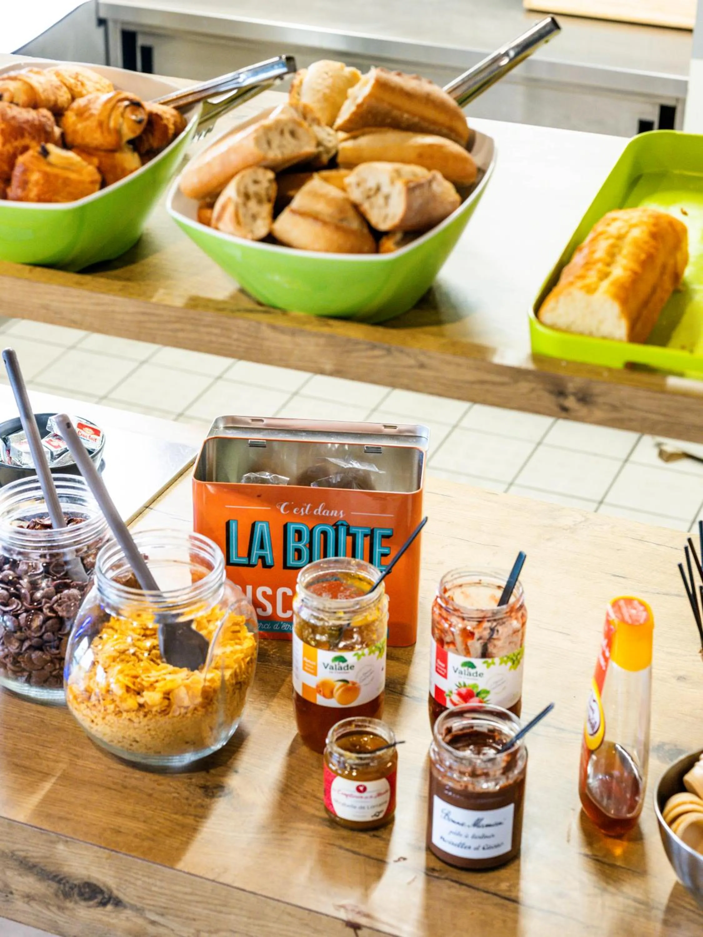 Buffet breakfast in Ibis Budget Sarrebourg Buhl