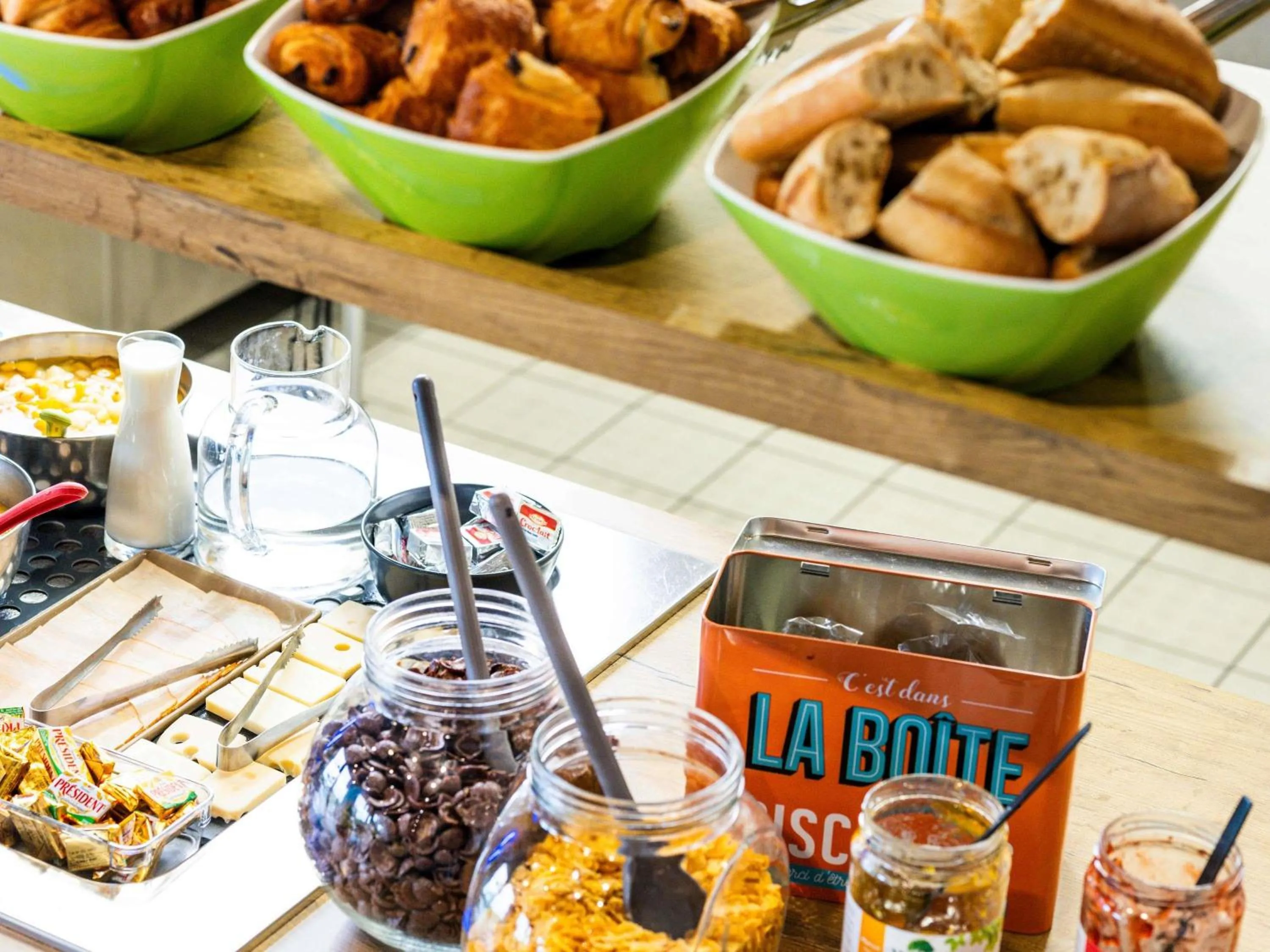 Breakfast in Ibis Budget Sarrebourg Buhl