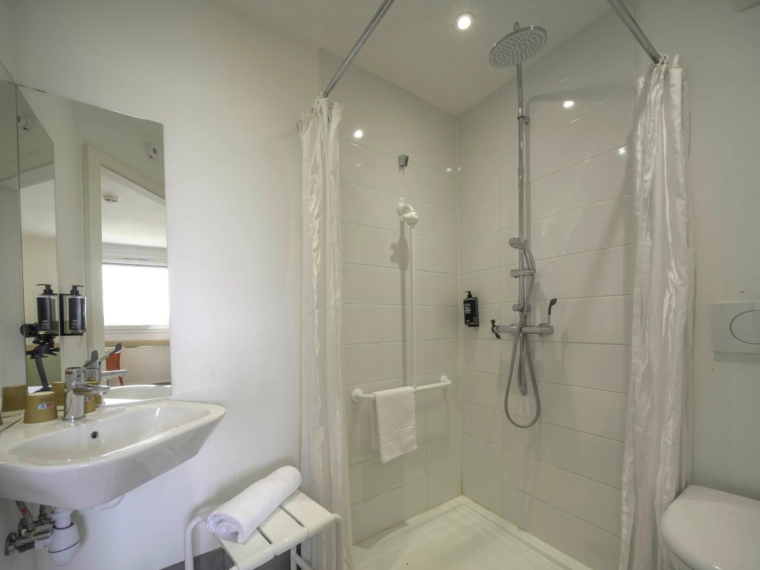 Bathroom in Ibis Budget Sarrebourg Buhl