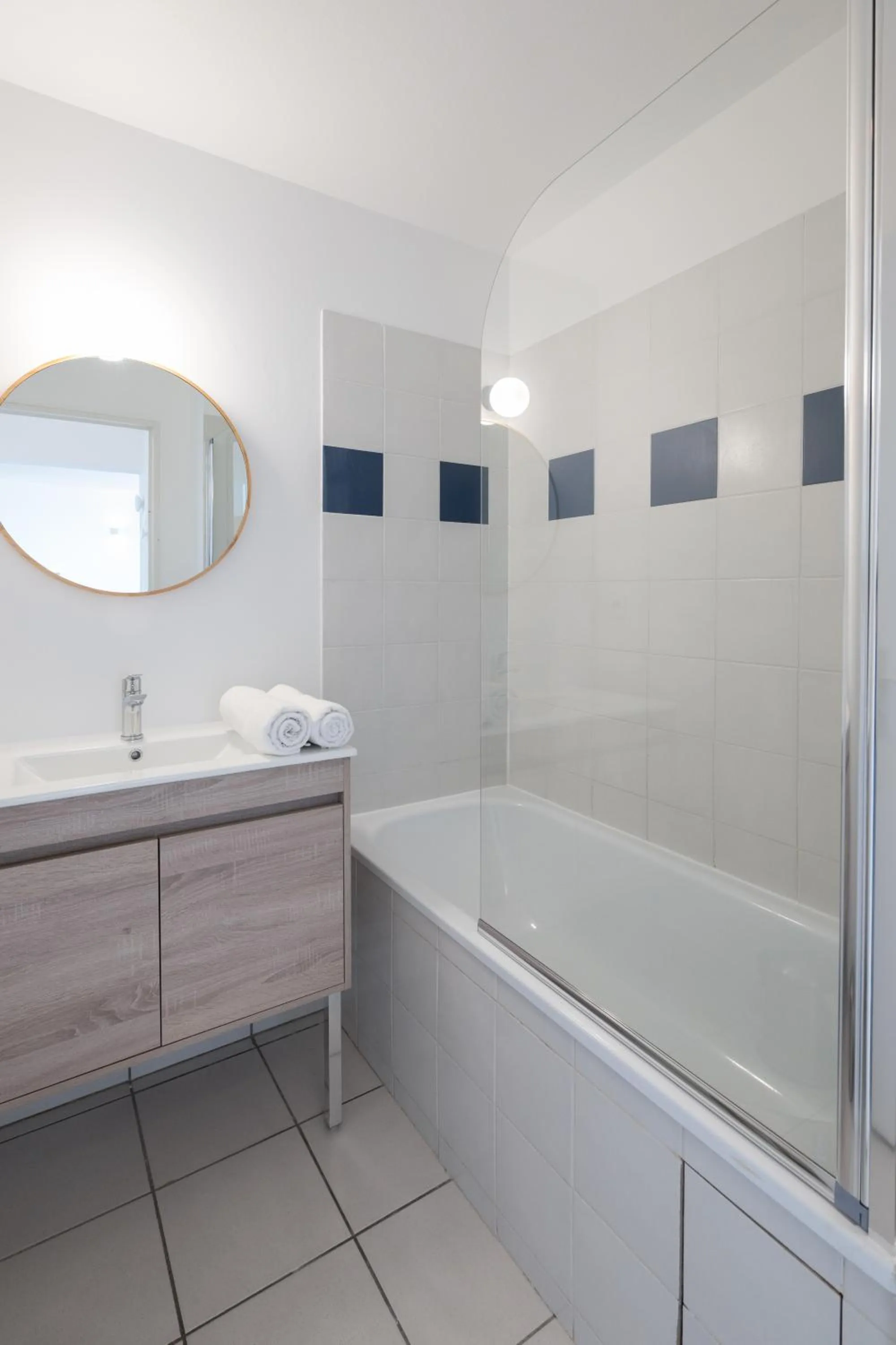 Bathroom in Résidence Odalys Les Terrasses de Fort Boyard