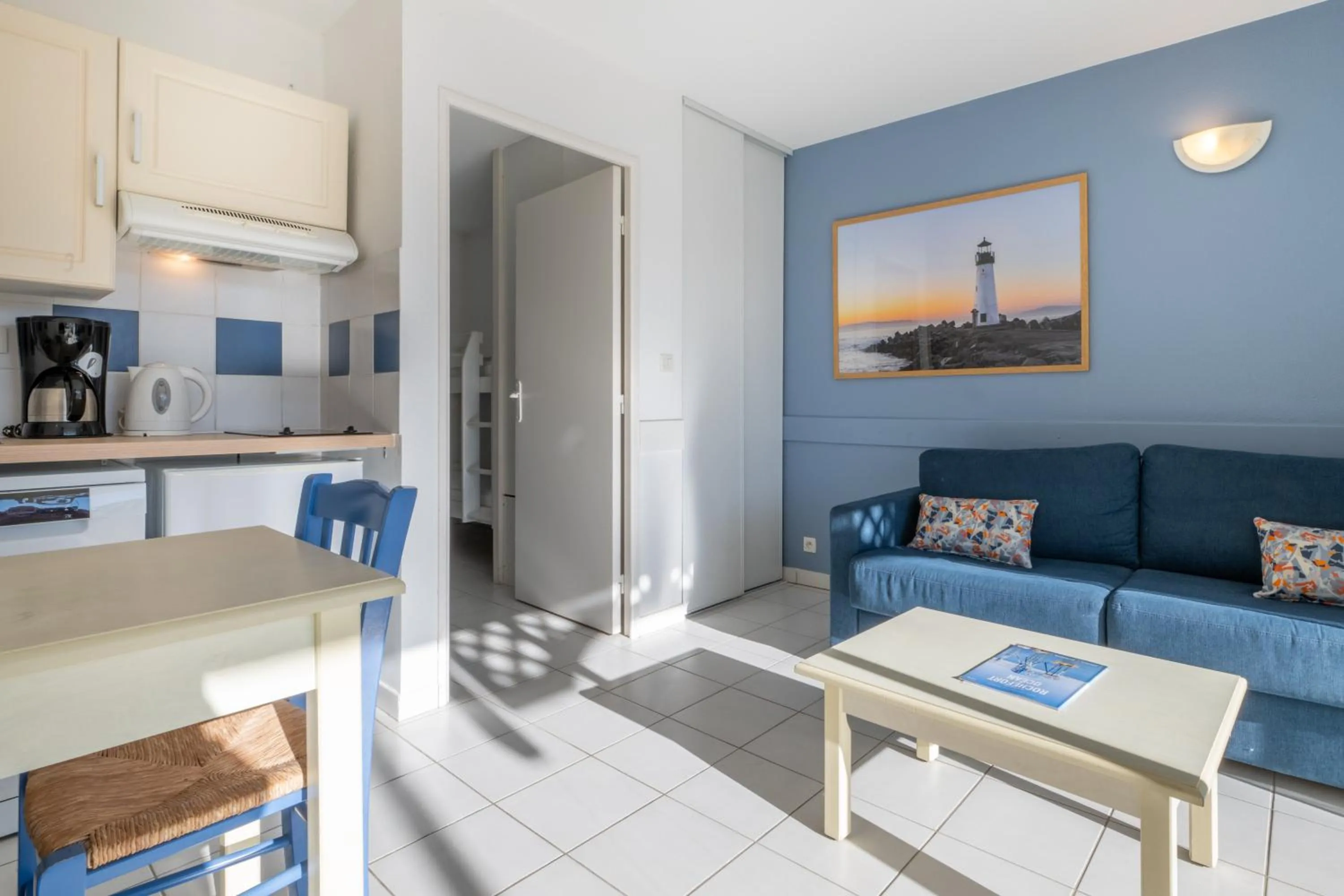 Dining area in Résidence Odalys Les Terrasses de Fort Boyard