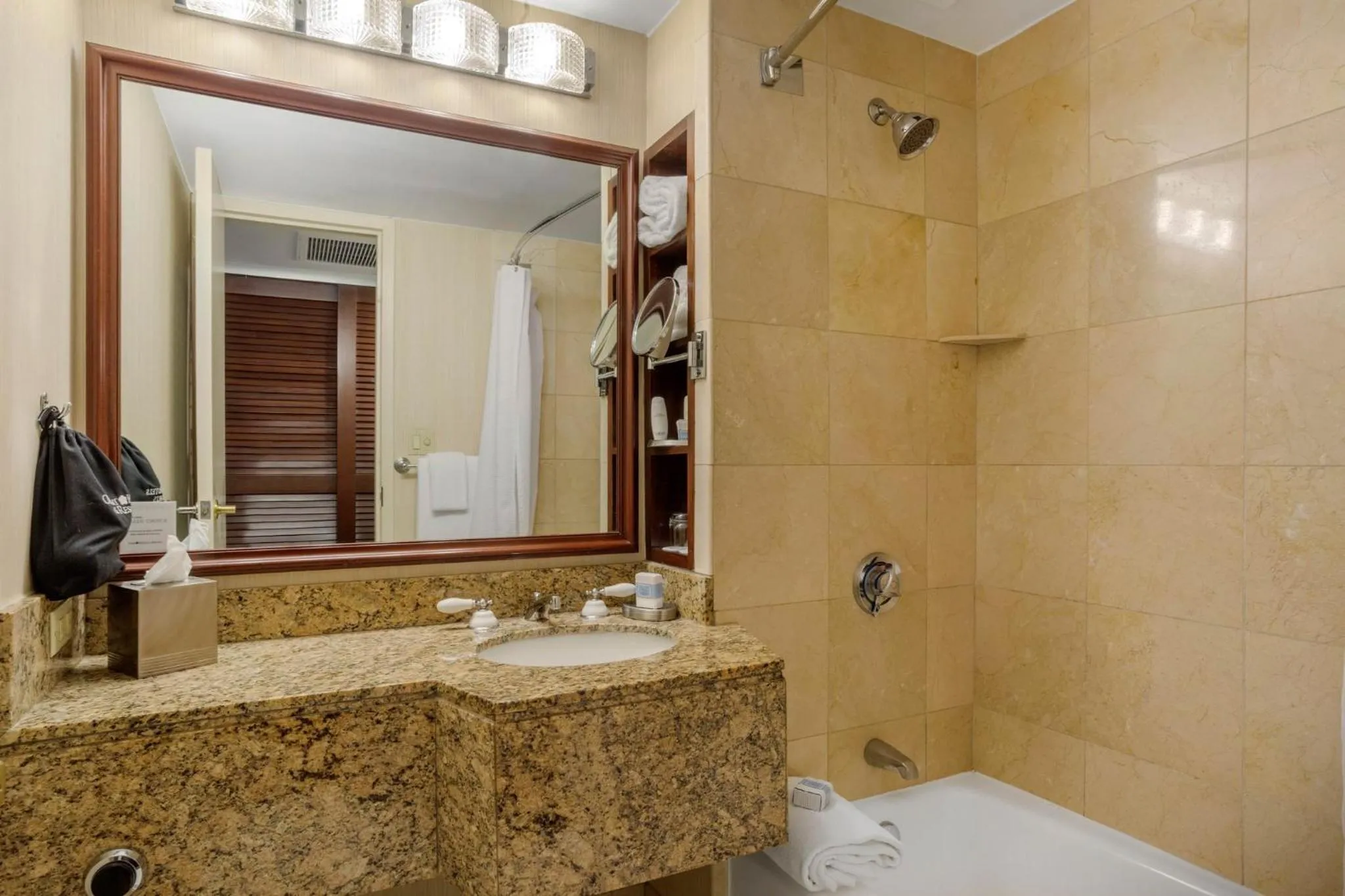 Bathroom in Omni New Haven Hotel at Yale