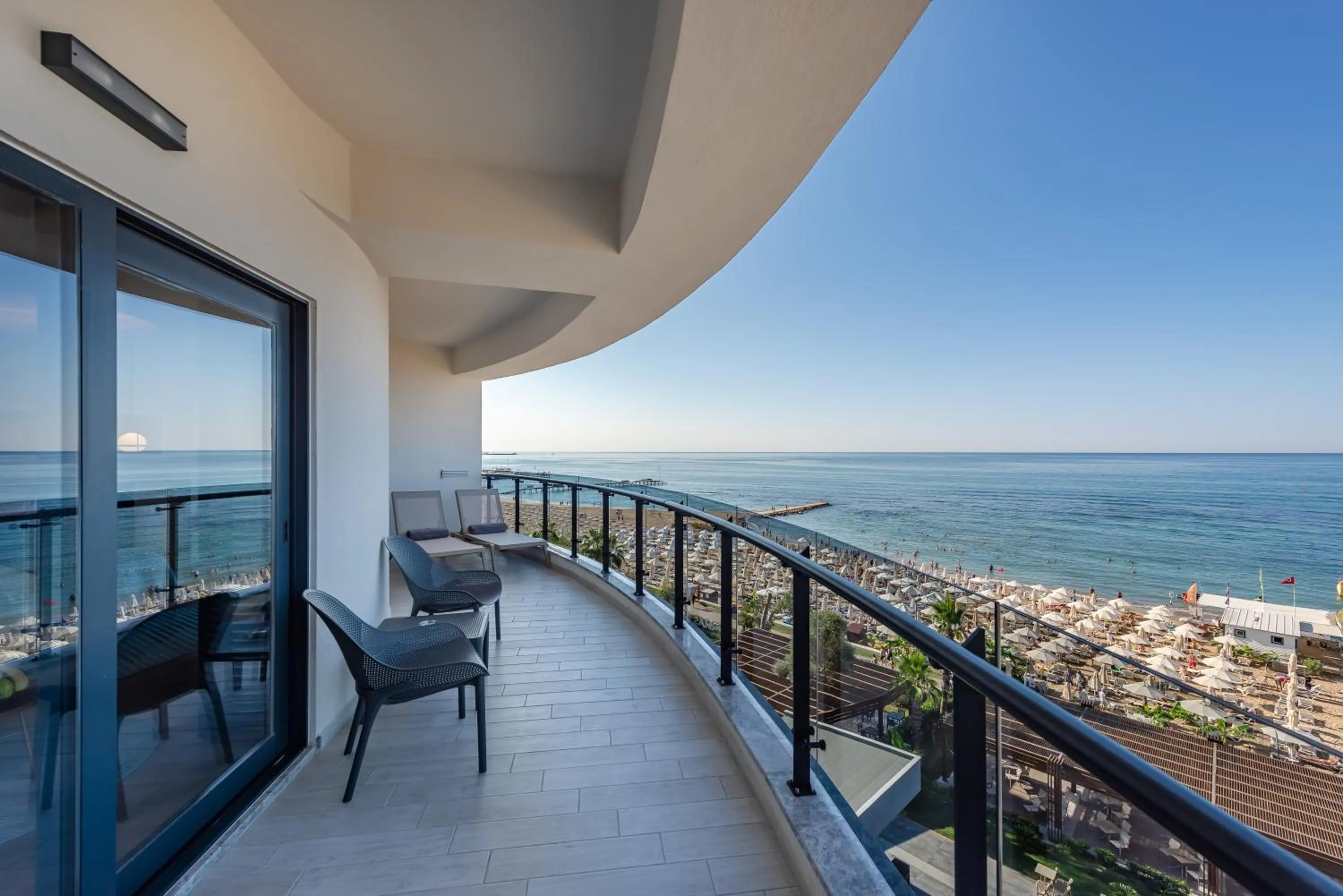 Bed in Seaden Quality Resort & Spa Ultra All Inclusive