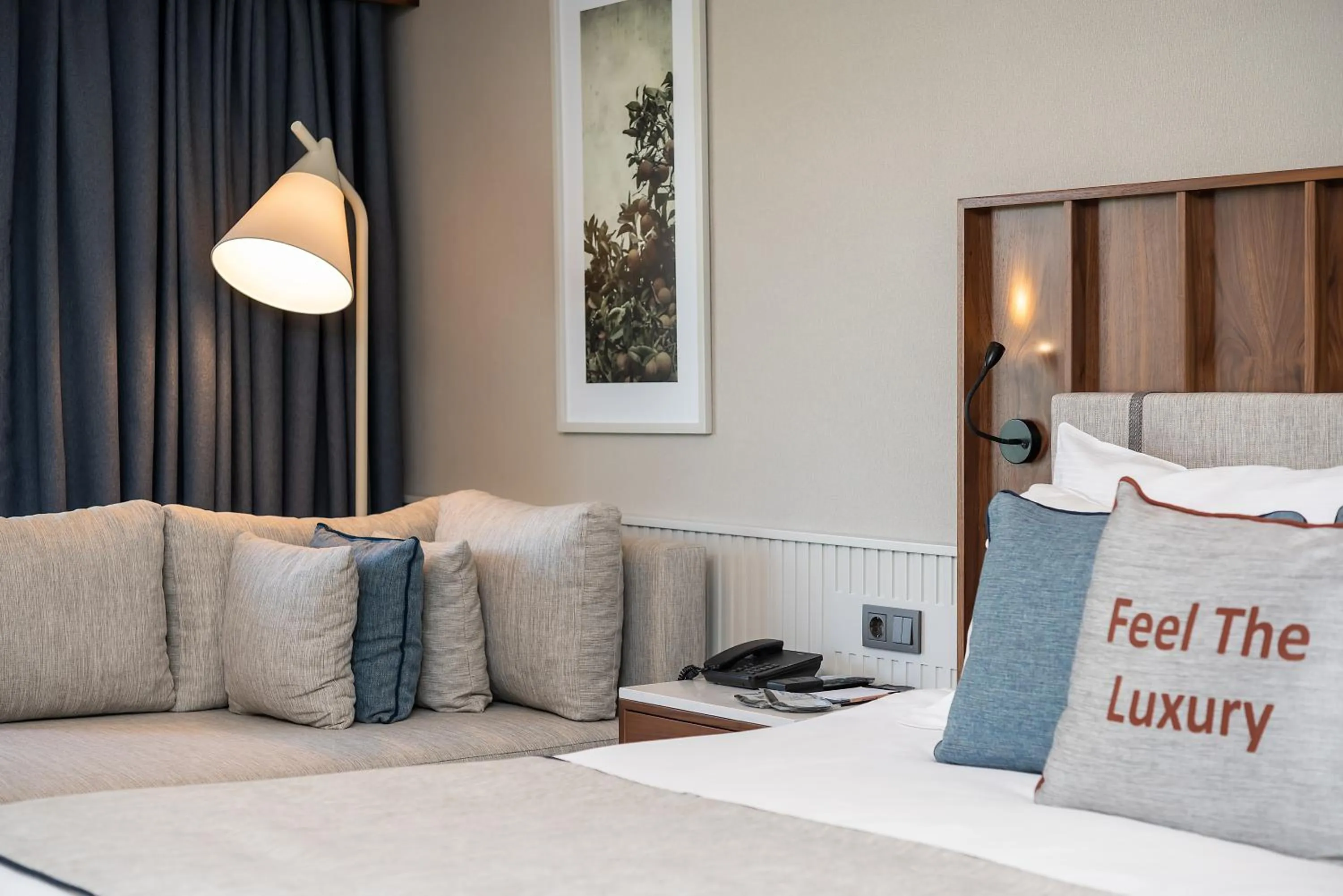 Bed in Seaden Quality Resort & Spa Ultra All Inclusive