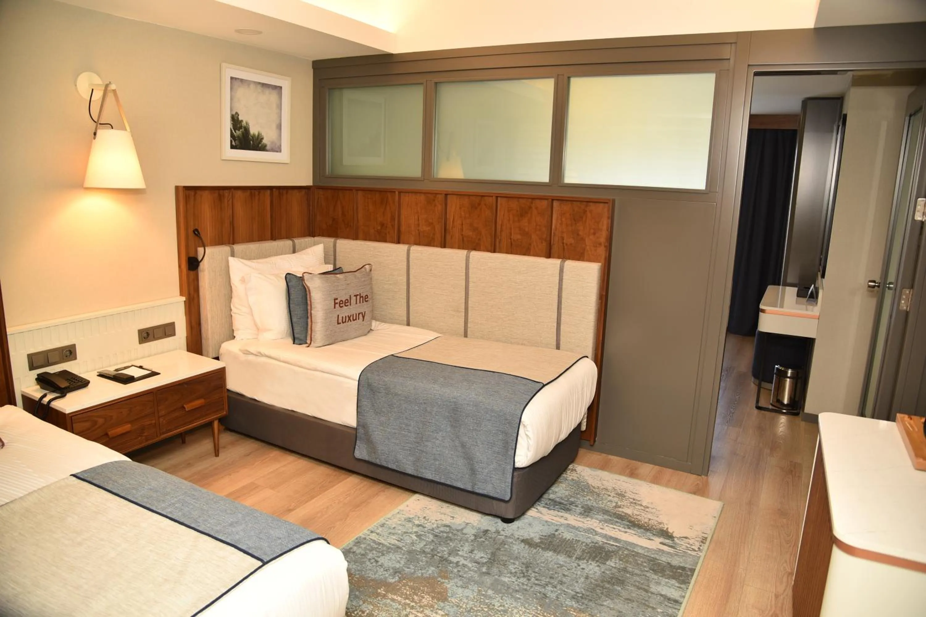 Bed in Seaden Quality Resort & Spa Ultra All Inclusive