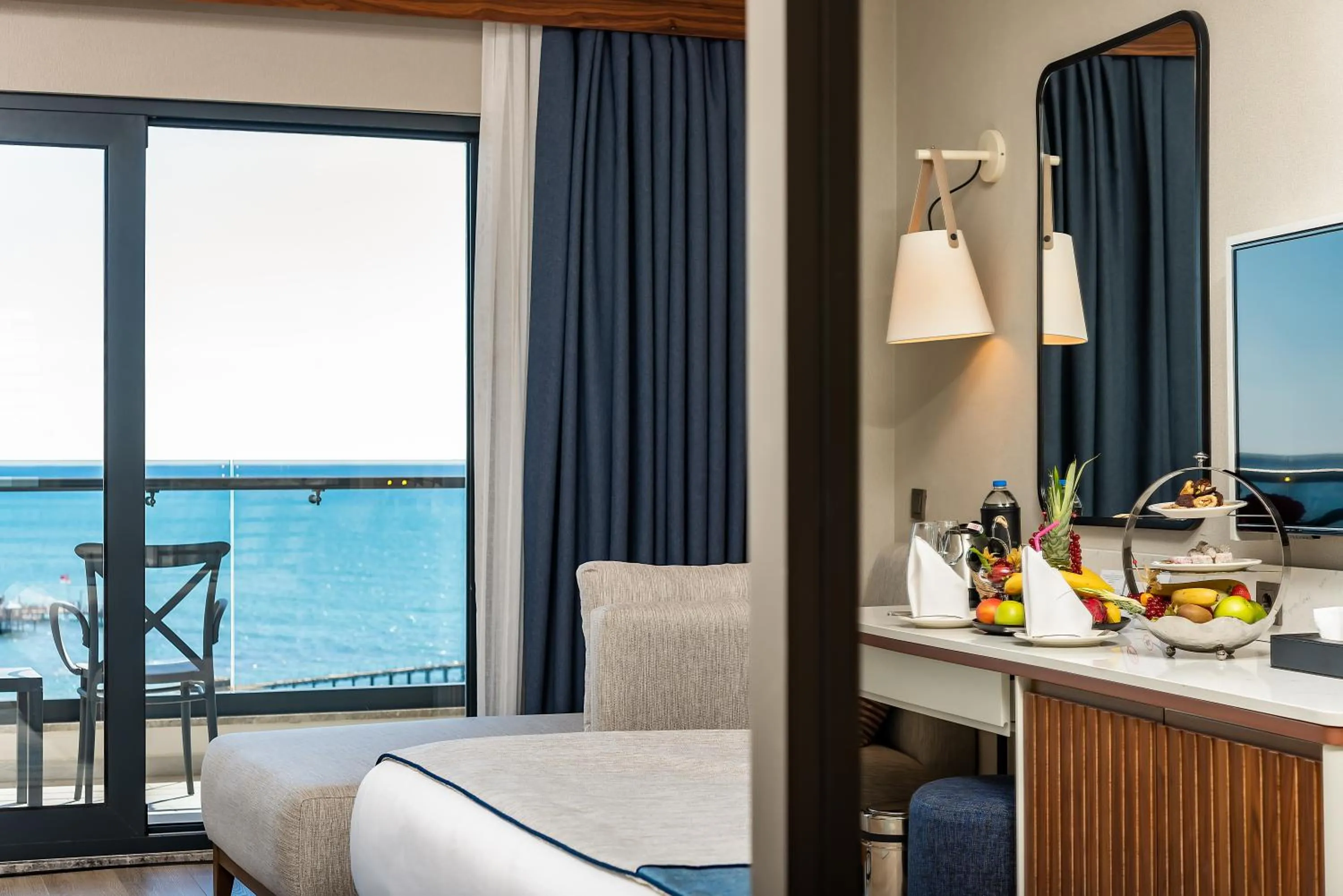 Bed in Seaden Quality Resort & Spa Ultra All Inclusive