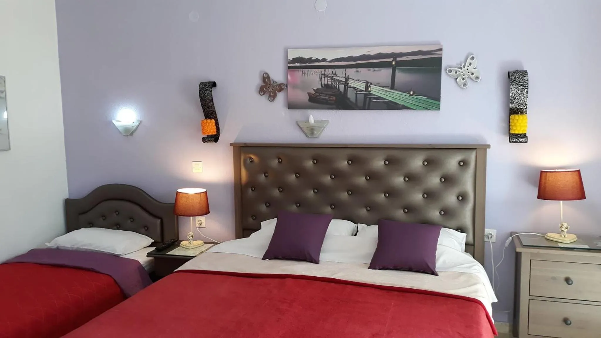 Bed in House Stella Tasos