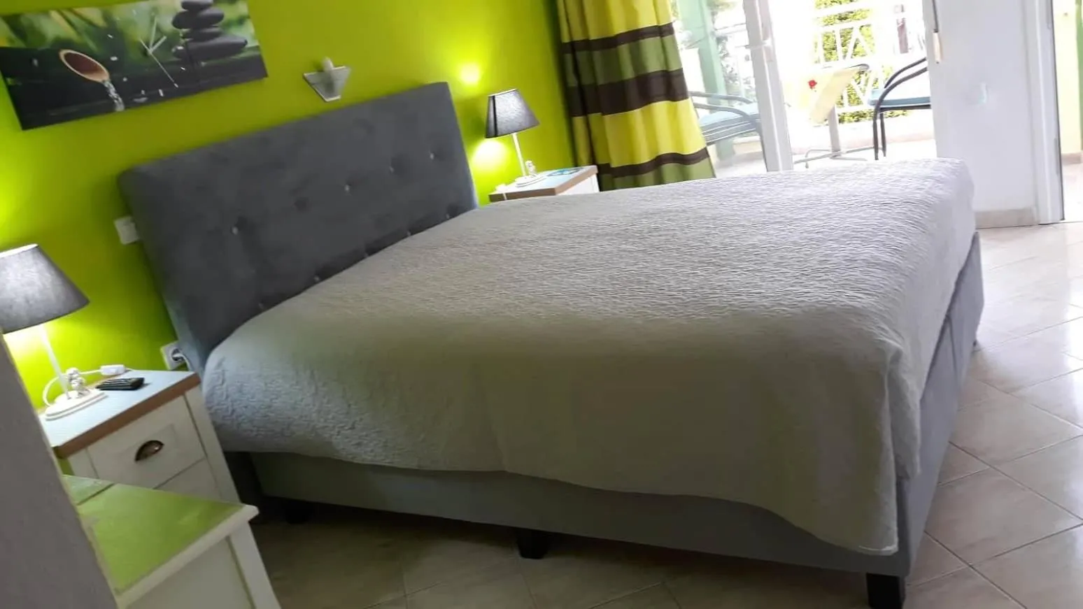 Bed in House Stella Tasos