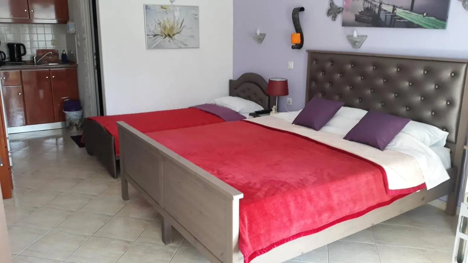 Bed in House Stella Tasos