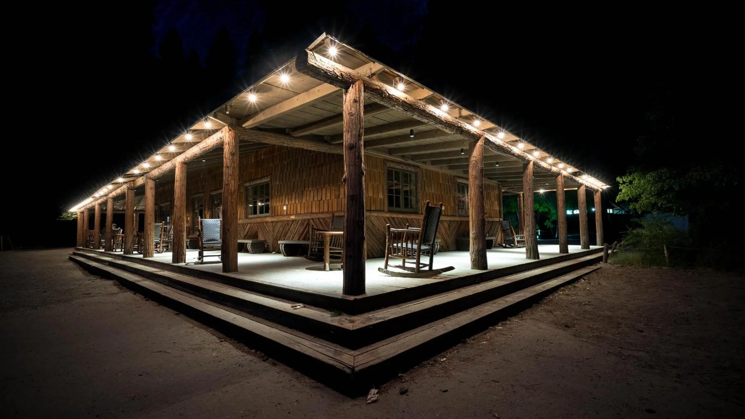 Night in Curry Village