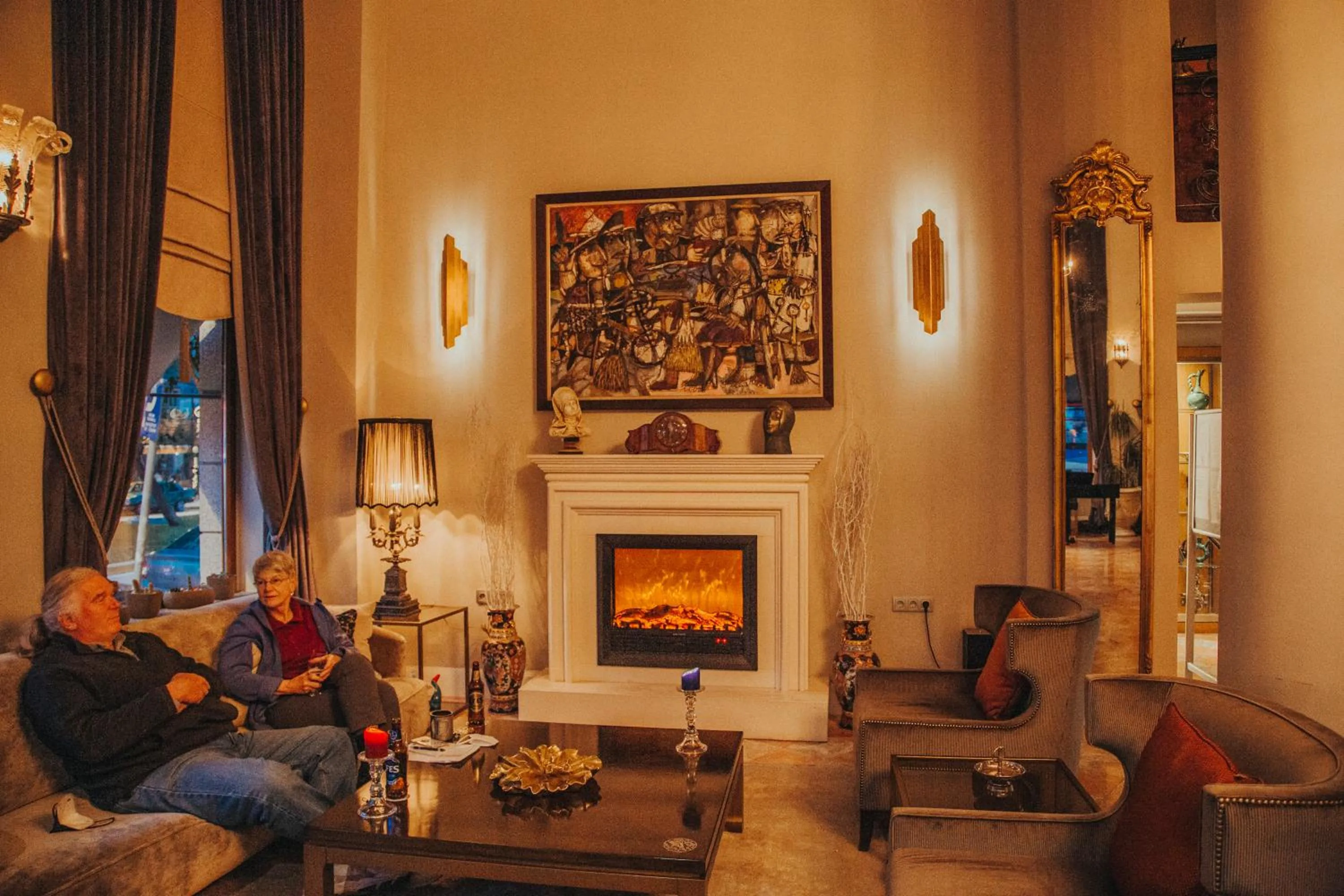 Lobby or reception in ATLAS OTELİ