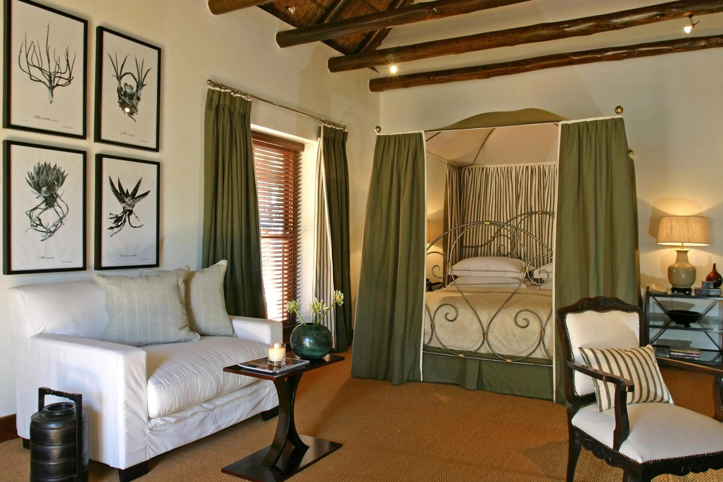 Photo of the whole room, Bed in Bushmans Kloof Wilderness Reserve and Wellness Retreat
