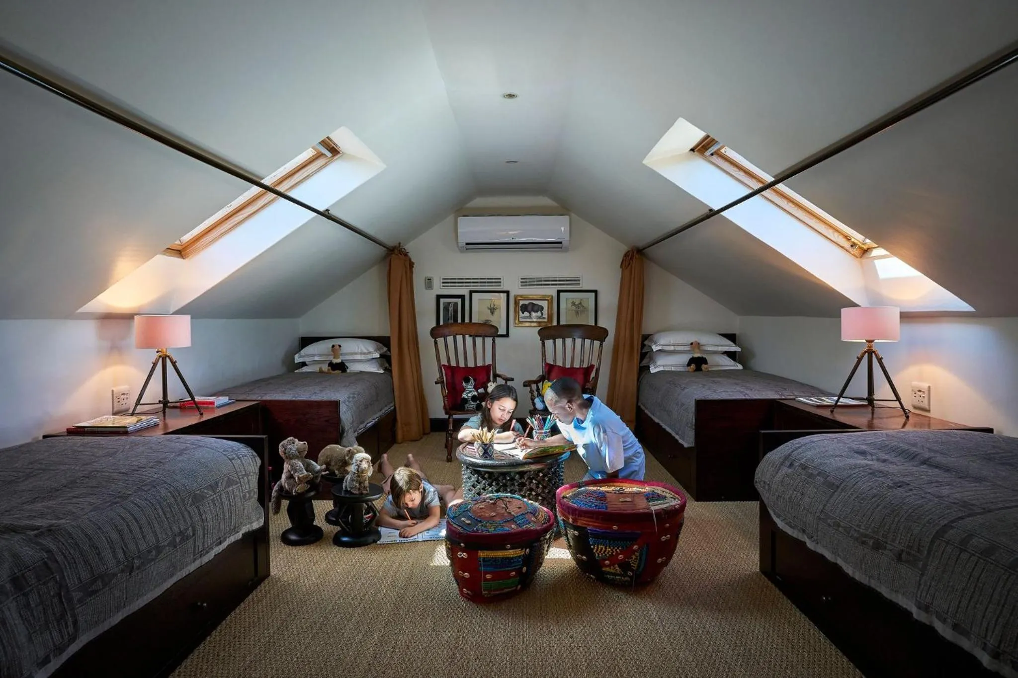 Children play ground, Bed in Bushmans Kloof Wilderness Reserve and Wellness Retreat