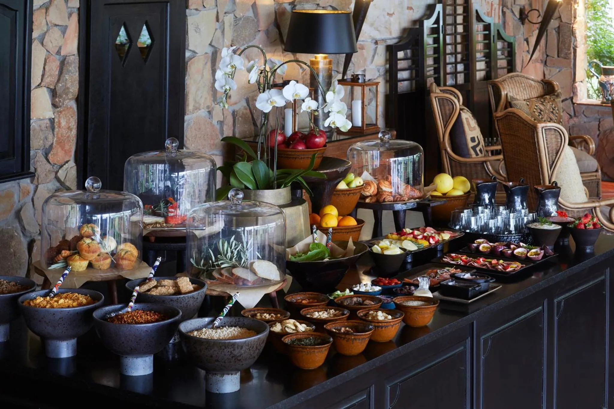 Breakfast in Bushmans Kloof Wilderness Reserve and Wellness Retreat