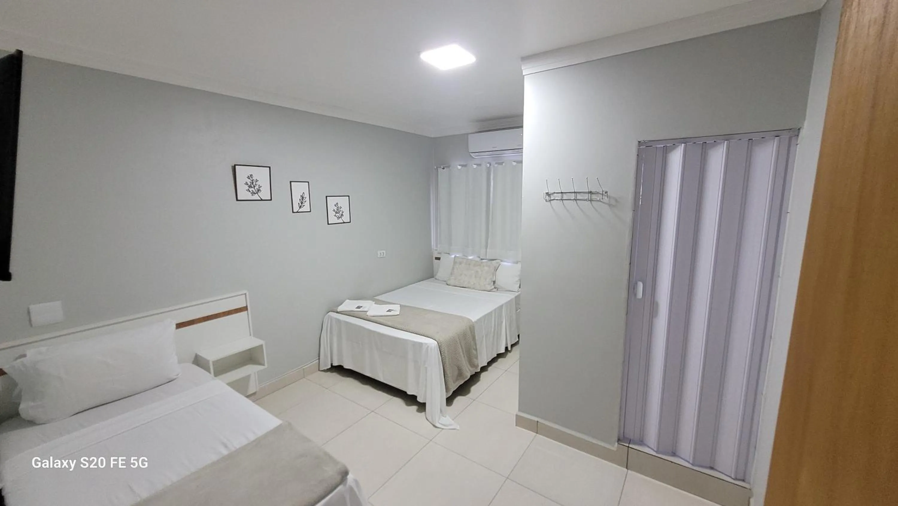 Bed in Hotel Hiperion Maringá