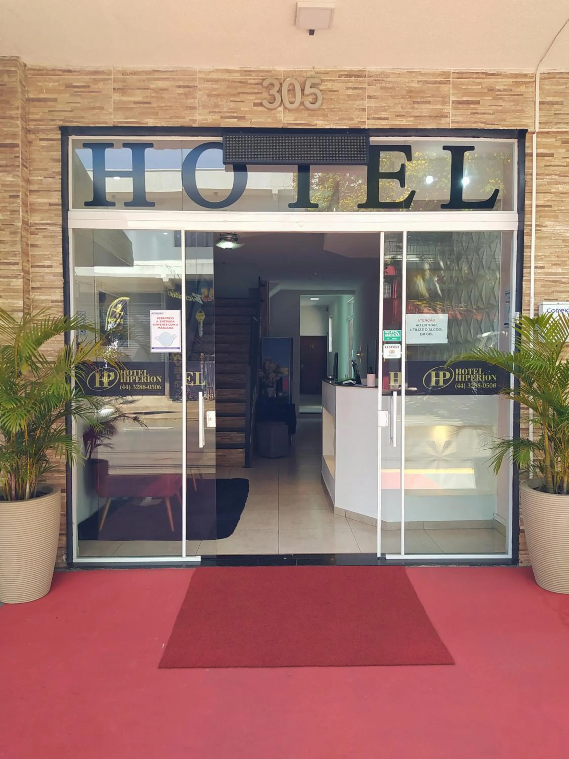 Property logo or sign in Hotel Hiperion Maringá