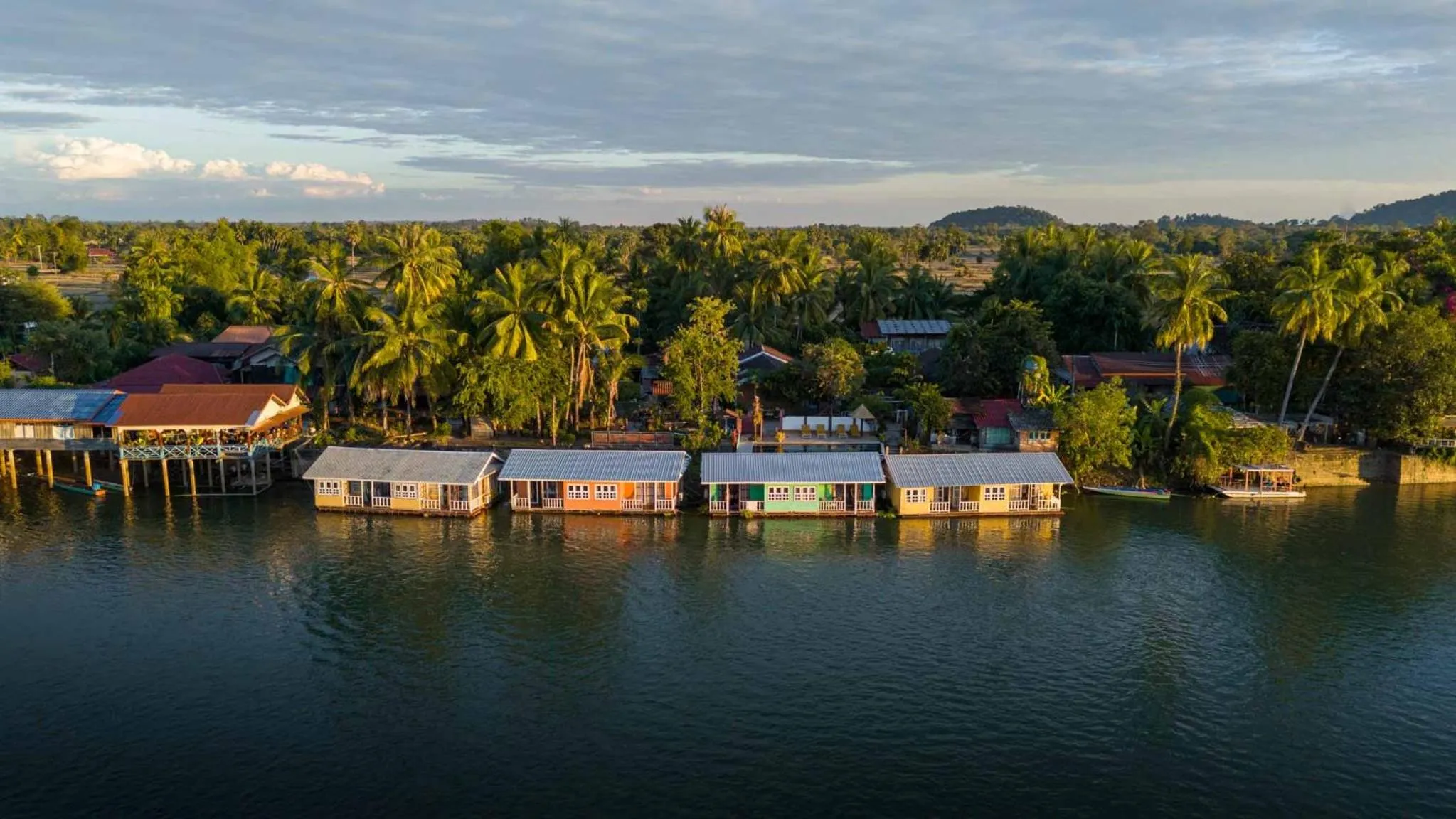 Natural landscape in Sala Done Khone Hotel