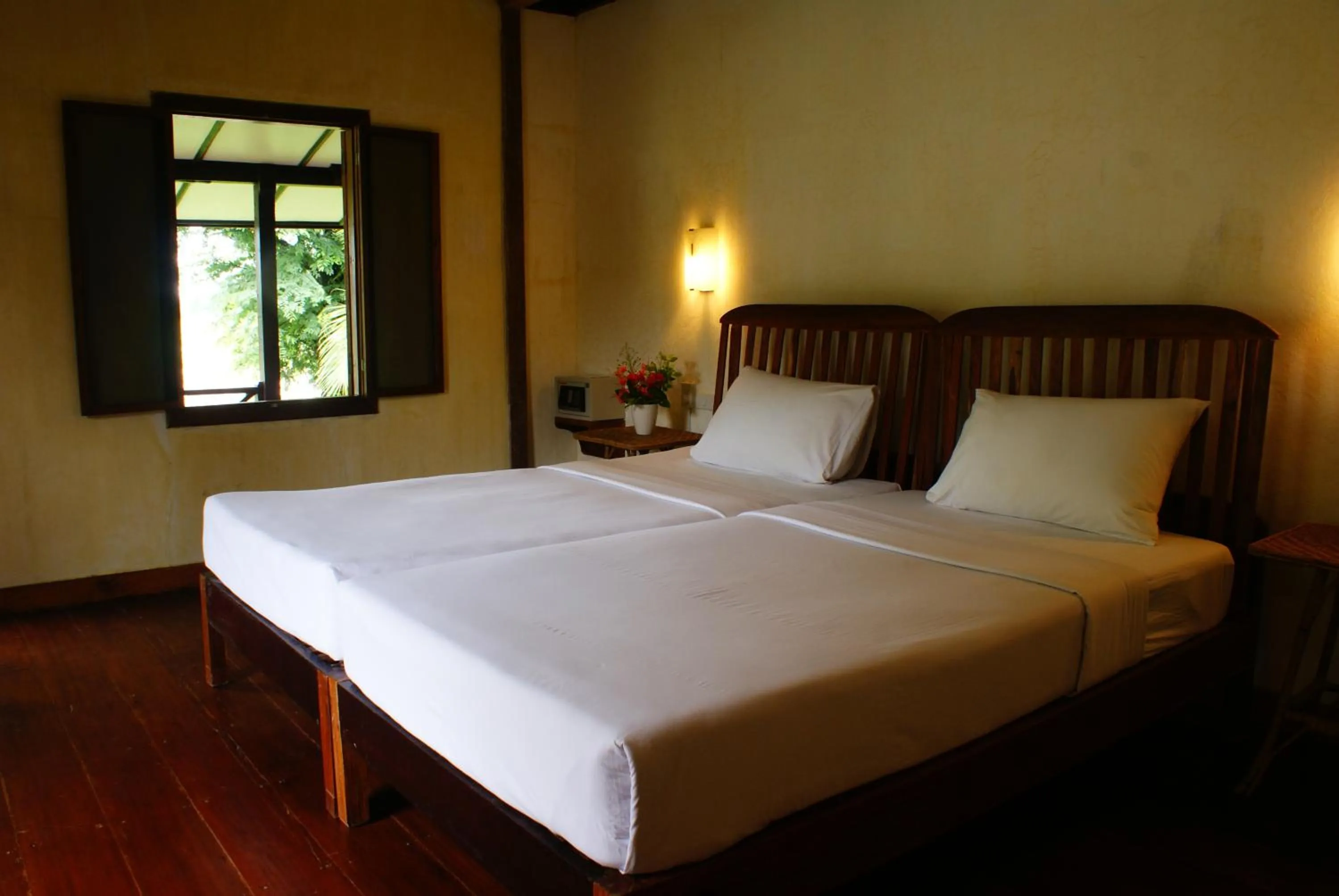 Bed in Sala Done Khone Hotel