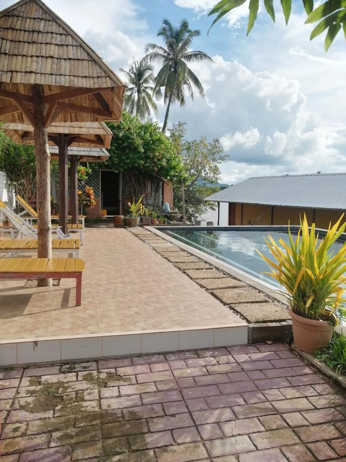 Natural landscape in Sala Done Khone Hotel