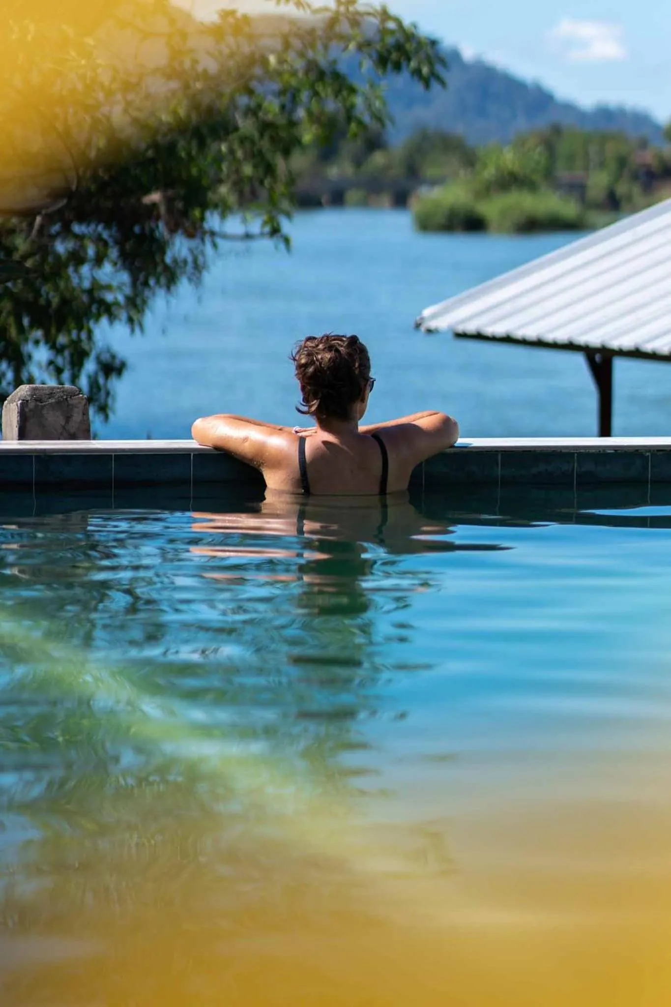 Natural landscape in Sala Done Khone Hotel