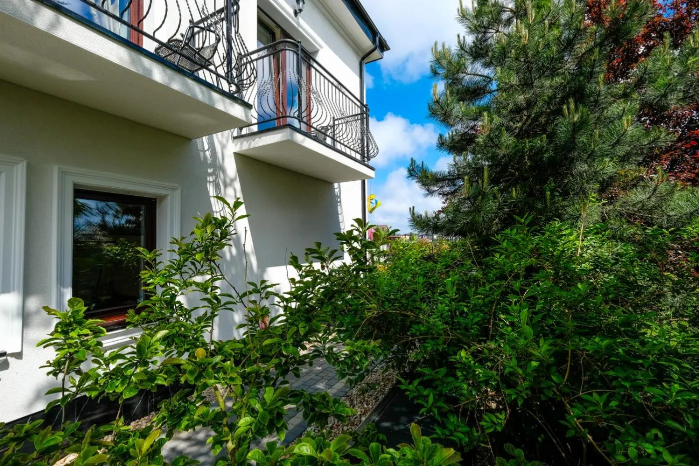 Garden in Willa Atena