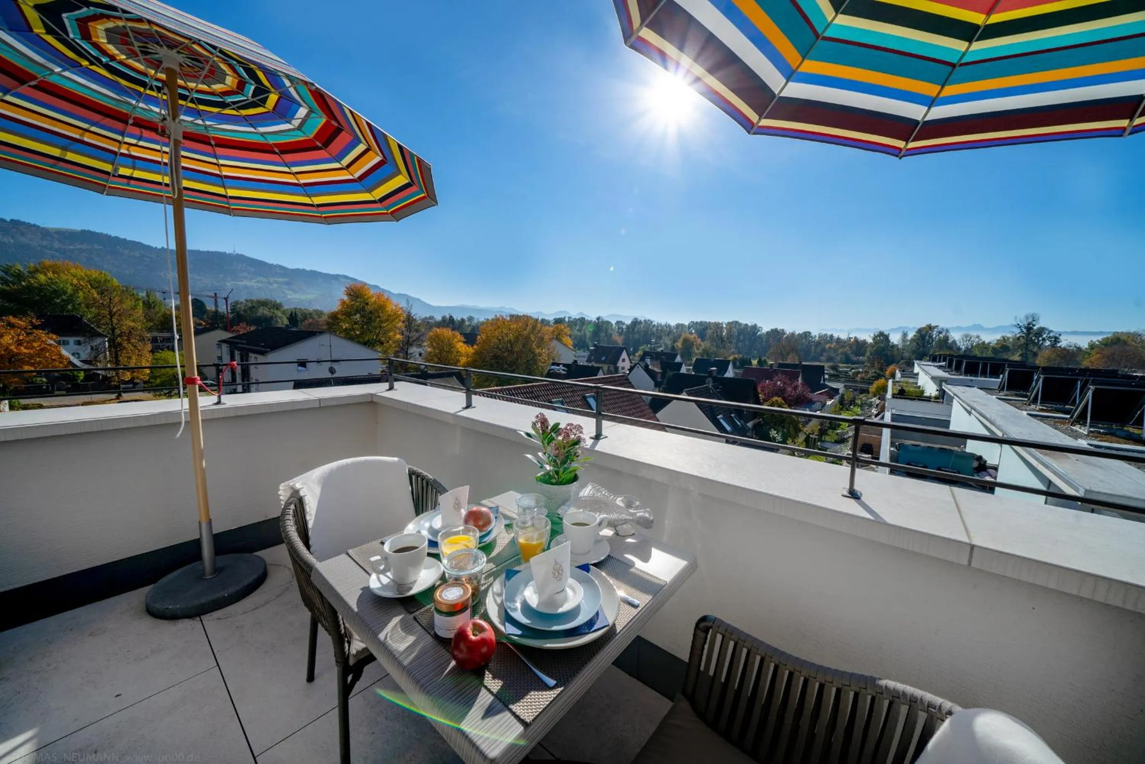 View (from property/room) in bodenseezeit Apartmenthotel Garni