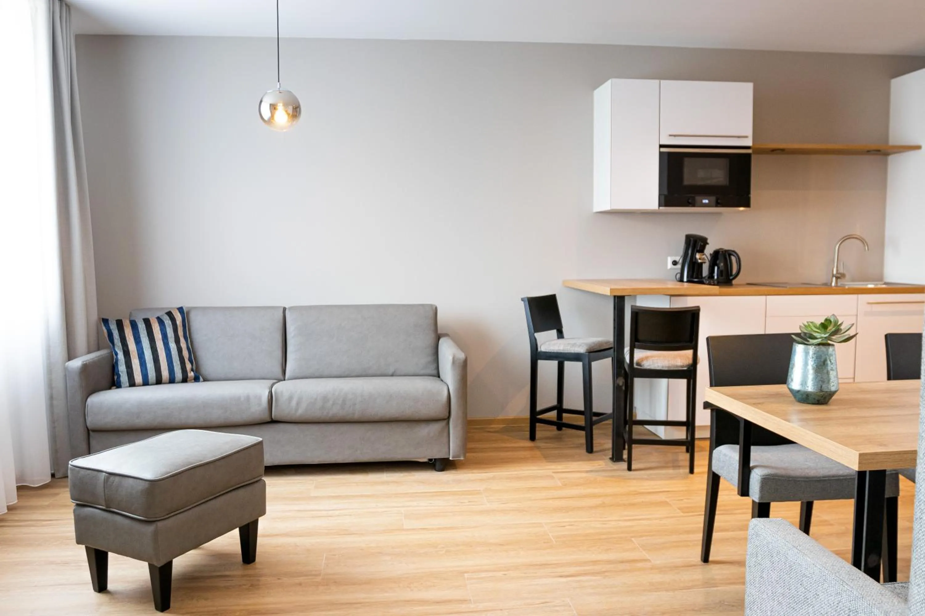 Living room in bodenseezeit Apartmenthotel Garni