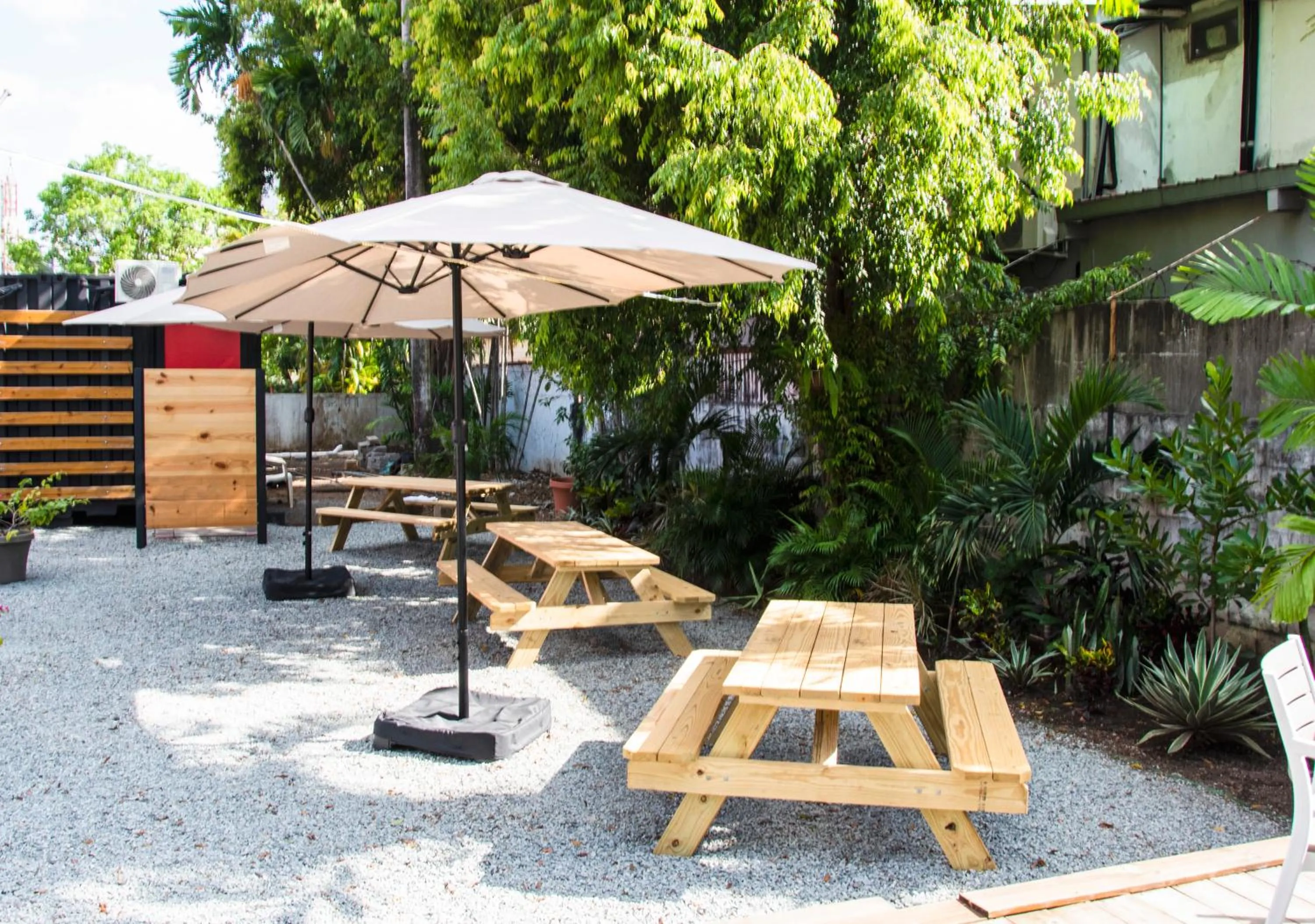 Garden in Nomada Republic Hotel Panama City