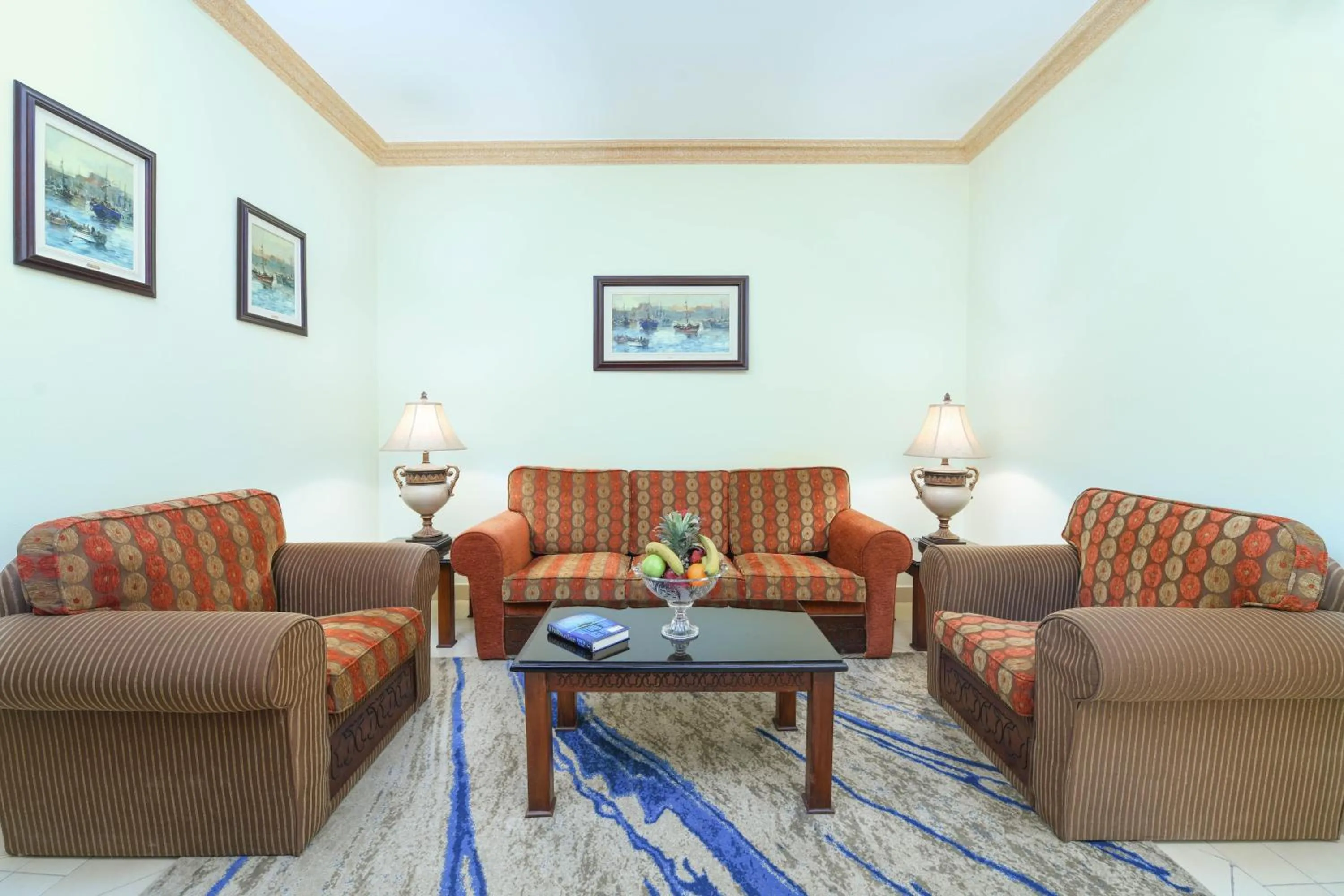 Living room in Tolip Aswan Hotel