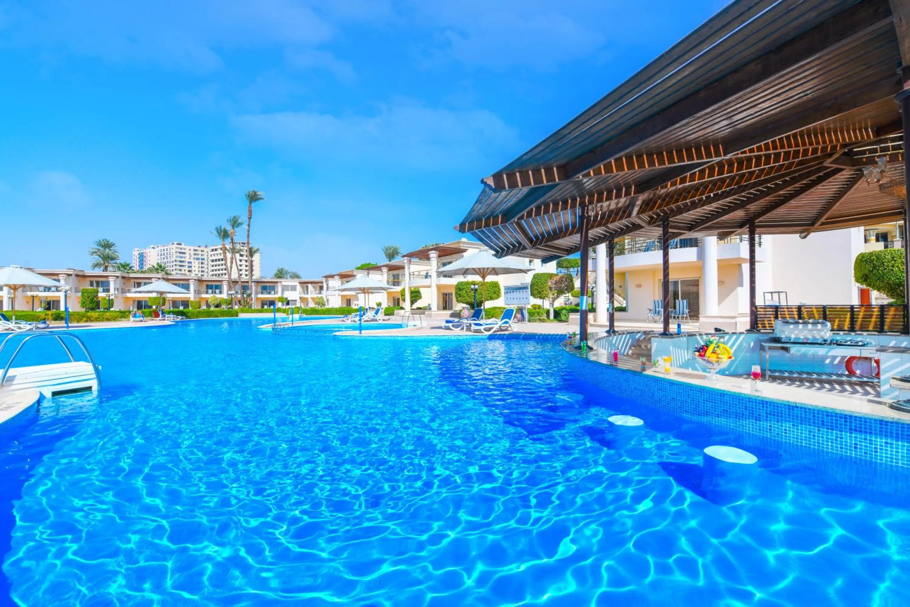 Swimming pool in Tolip Aswan Hotel