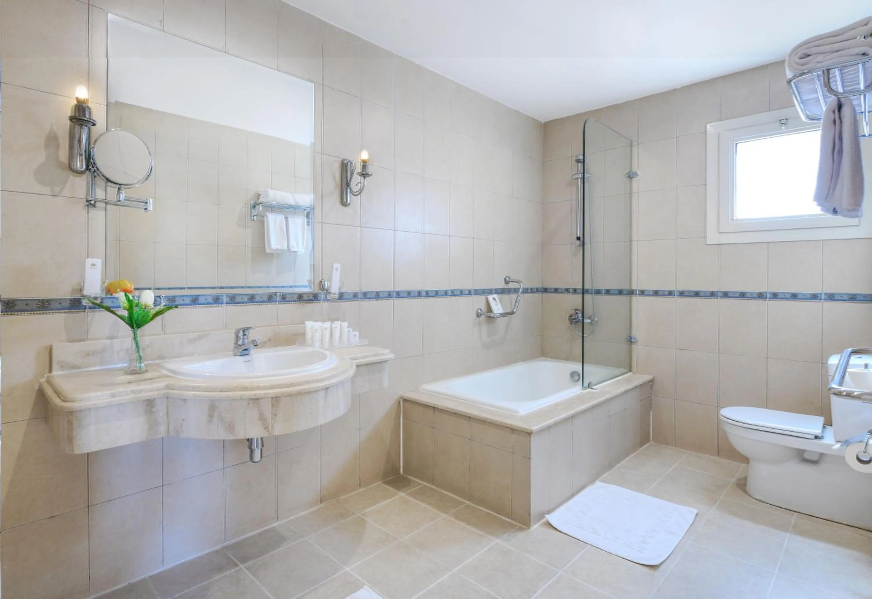 Bathroom in Tolip Aswan Hotel