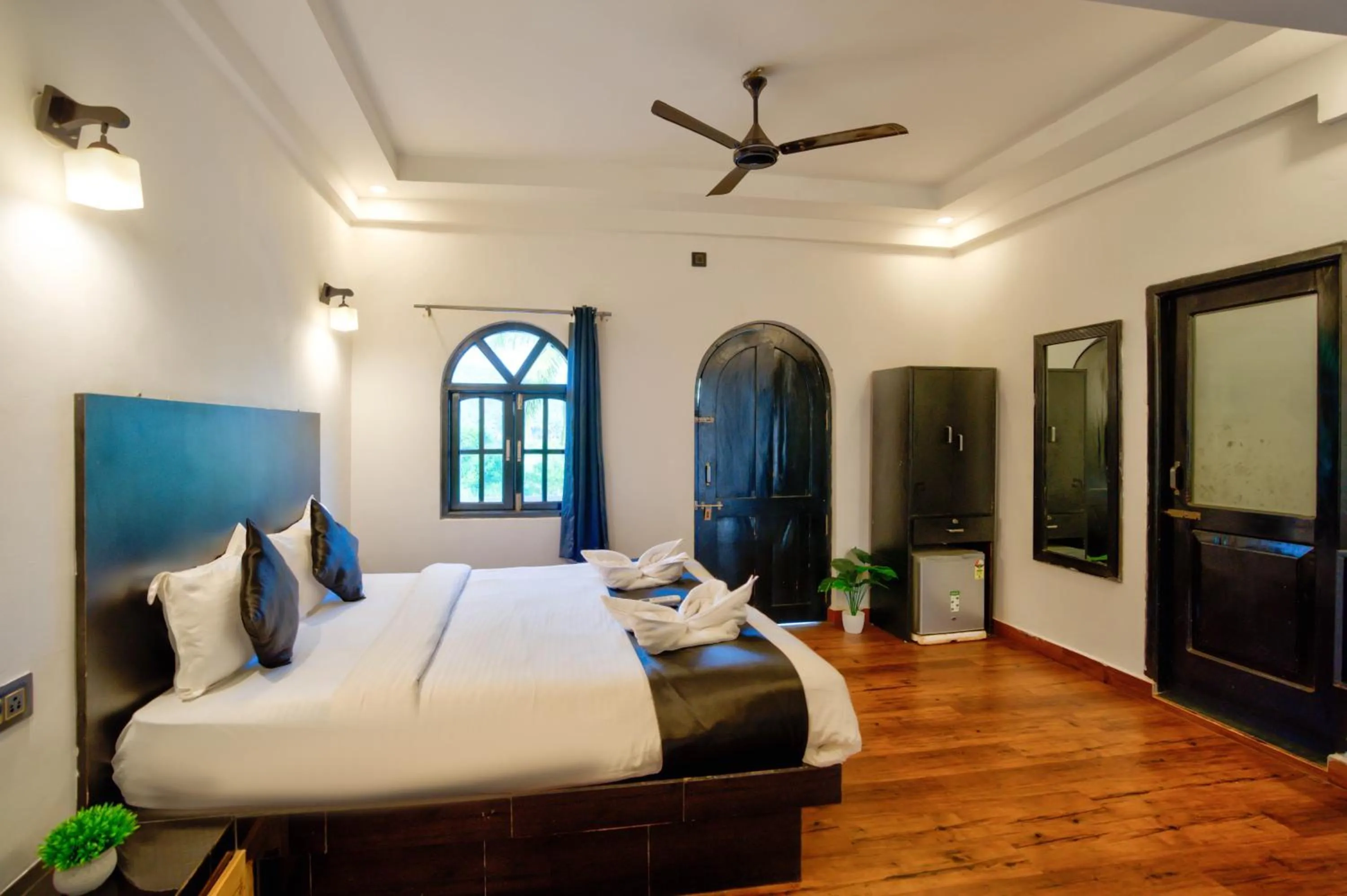 Bed in Hotel Vaggi's Place