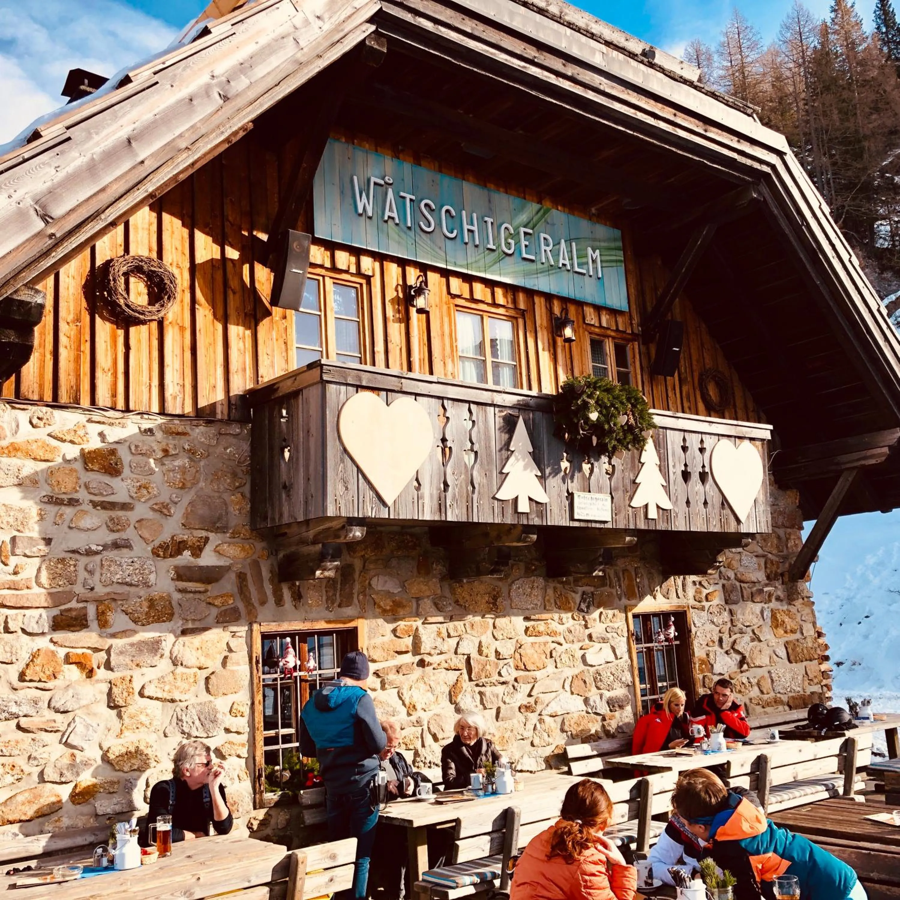 Skiing in Haus 26 Weißbriach