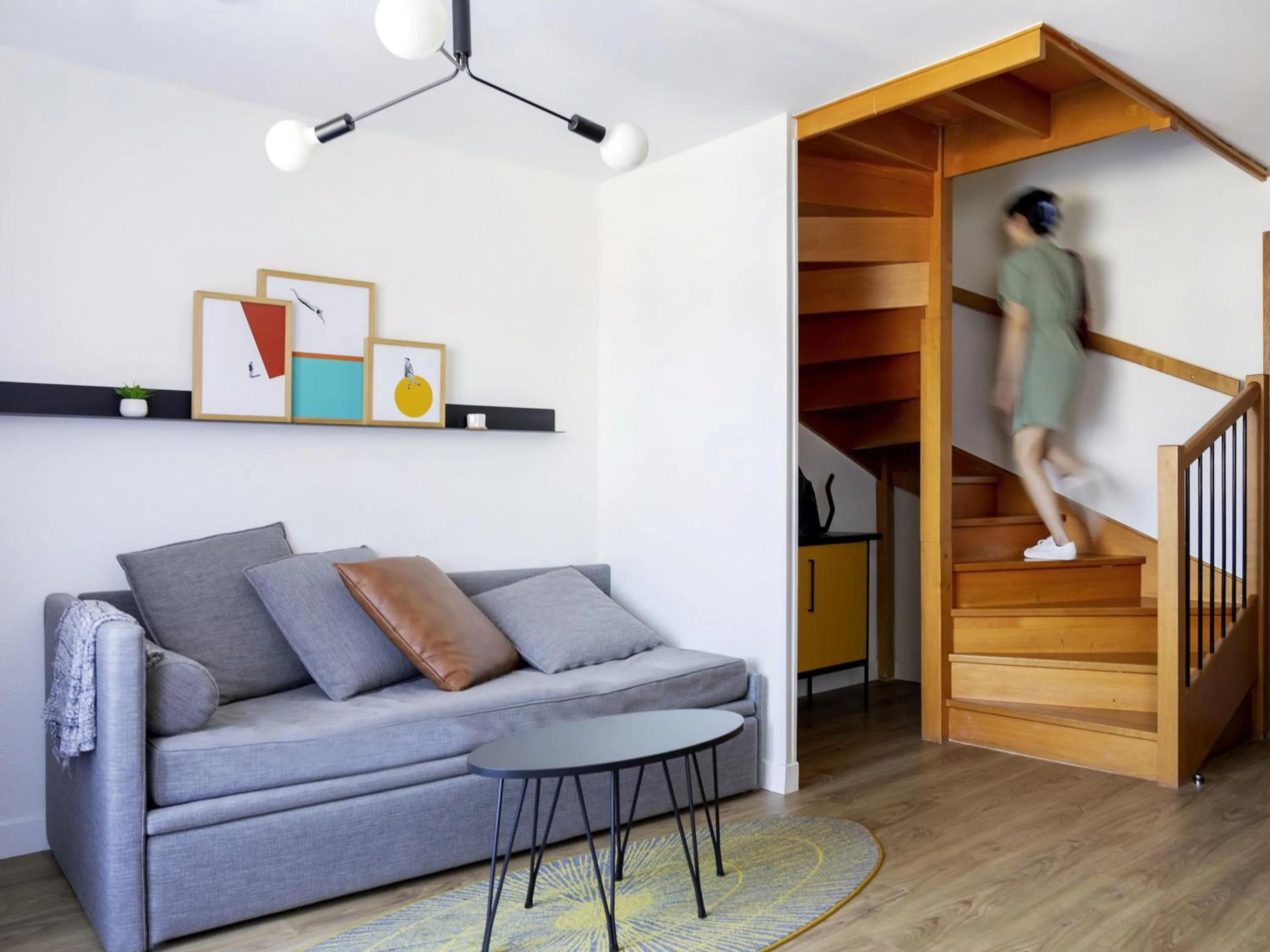 Bedroom in Aparthotel Adagio Annecy Centre