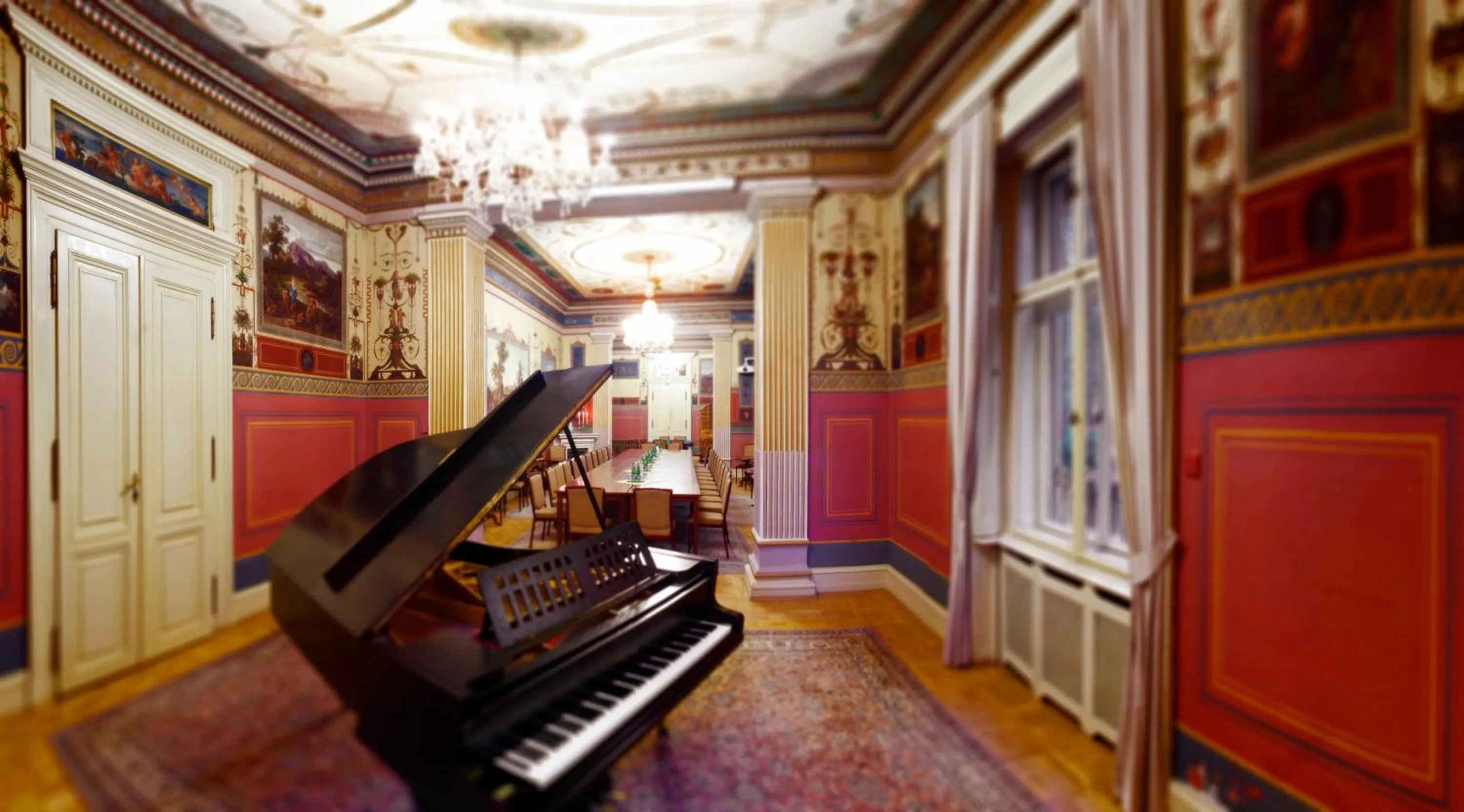 Decorative detail in Vila Lanna