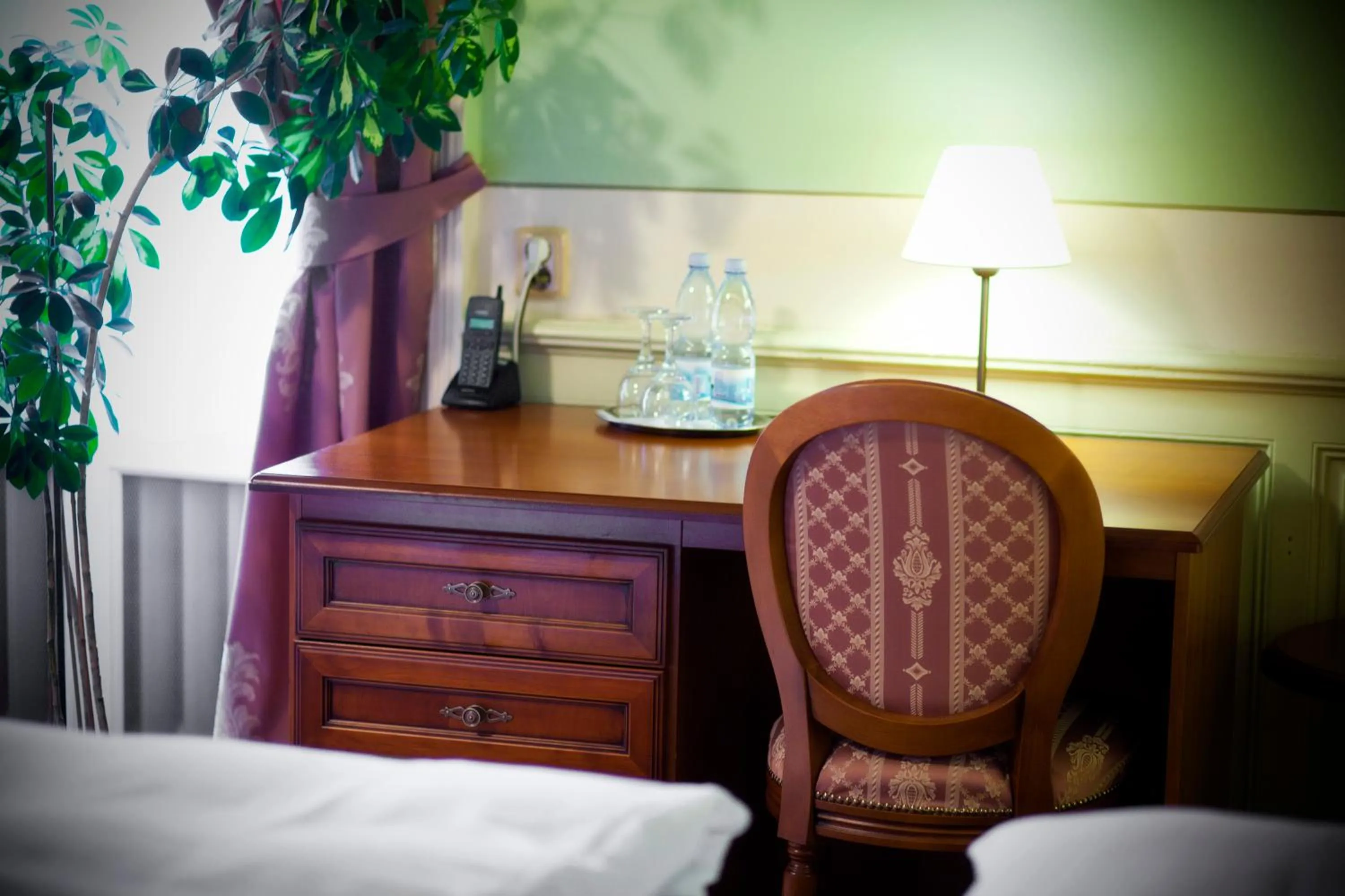 Non alcoholic drinks, Bed in Vila Lanna