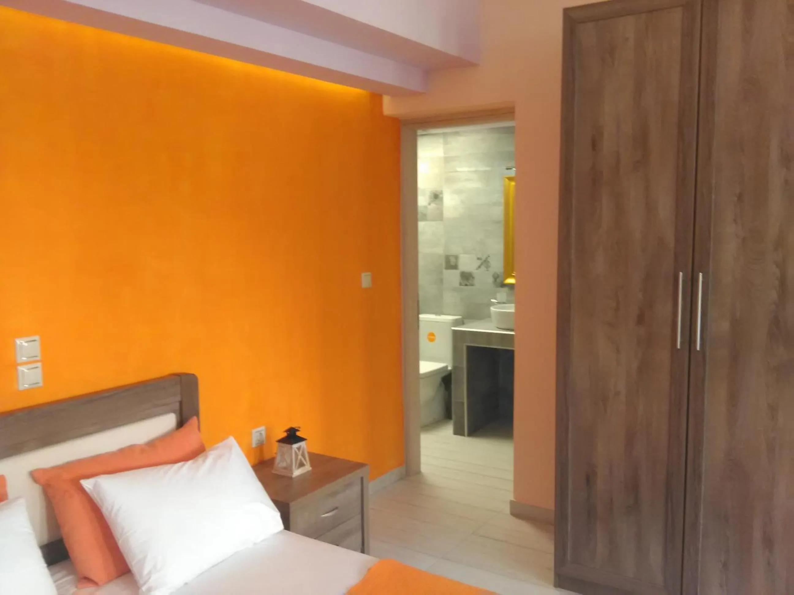 Bathroom in Mikros Gialos Apartments