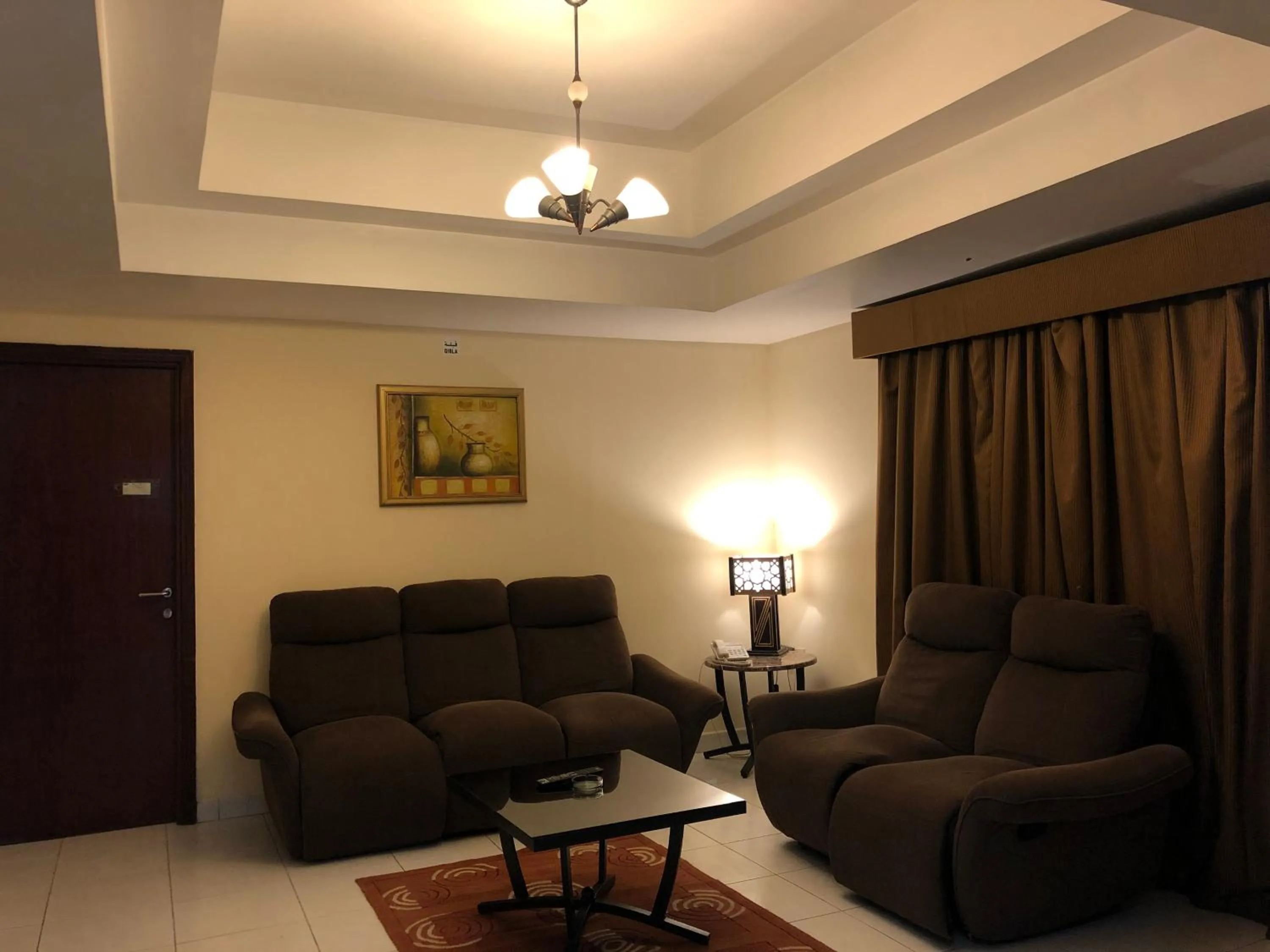 Living room in New Royal Mark Hotel Apartments