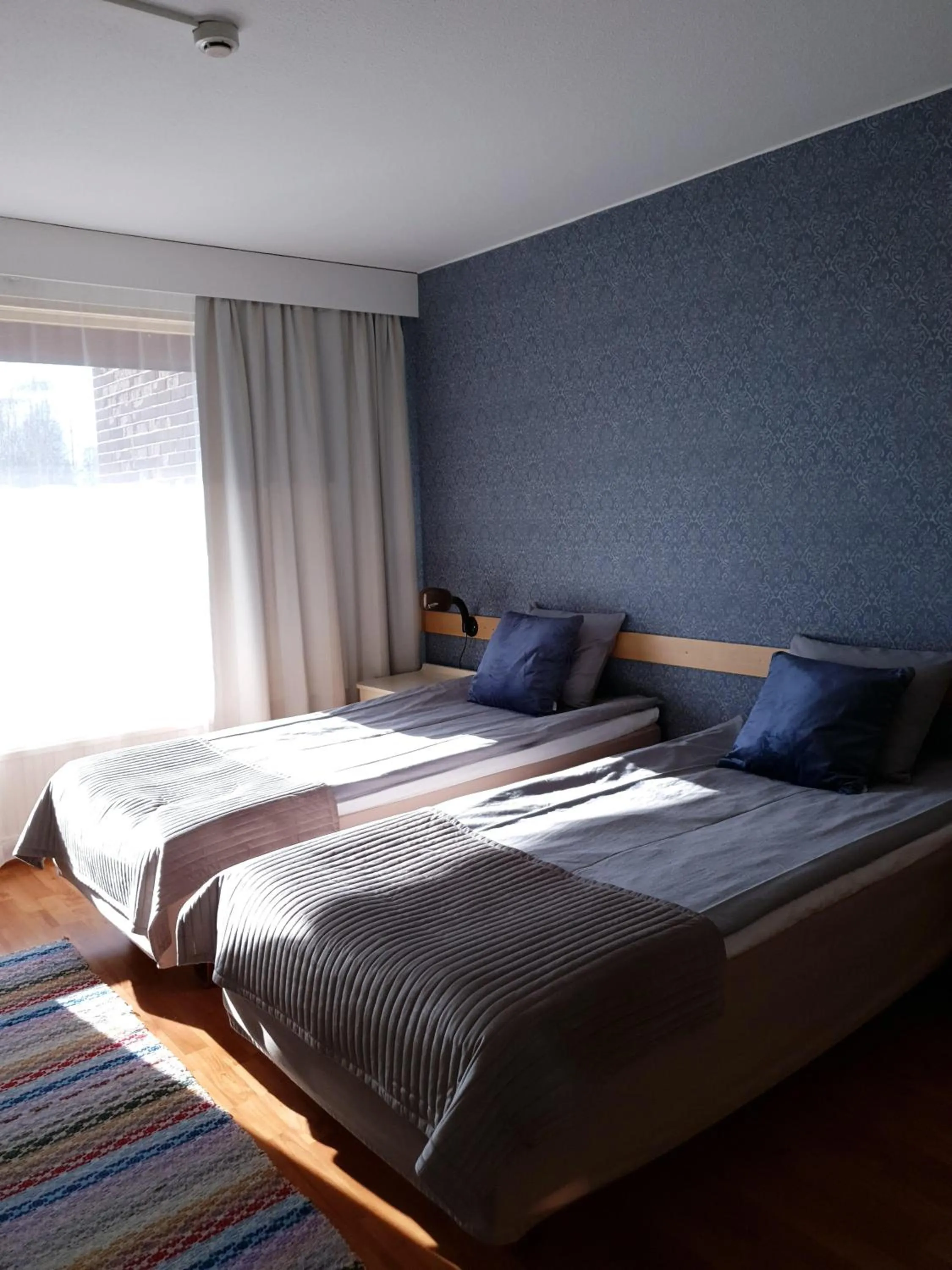 Bed in Majoitus Hermanni