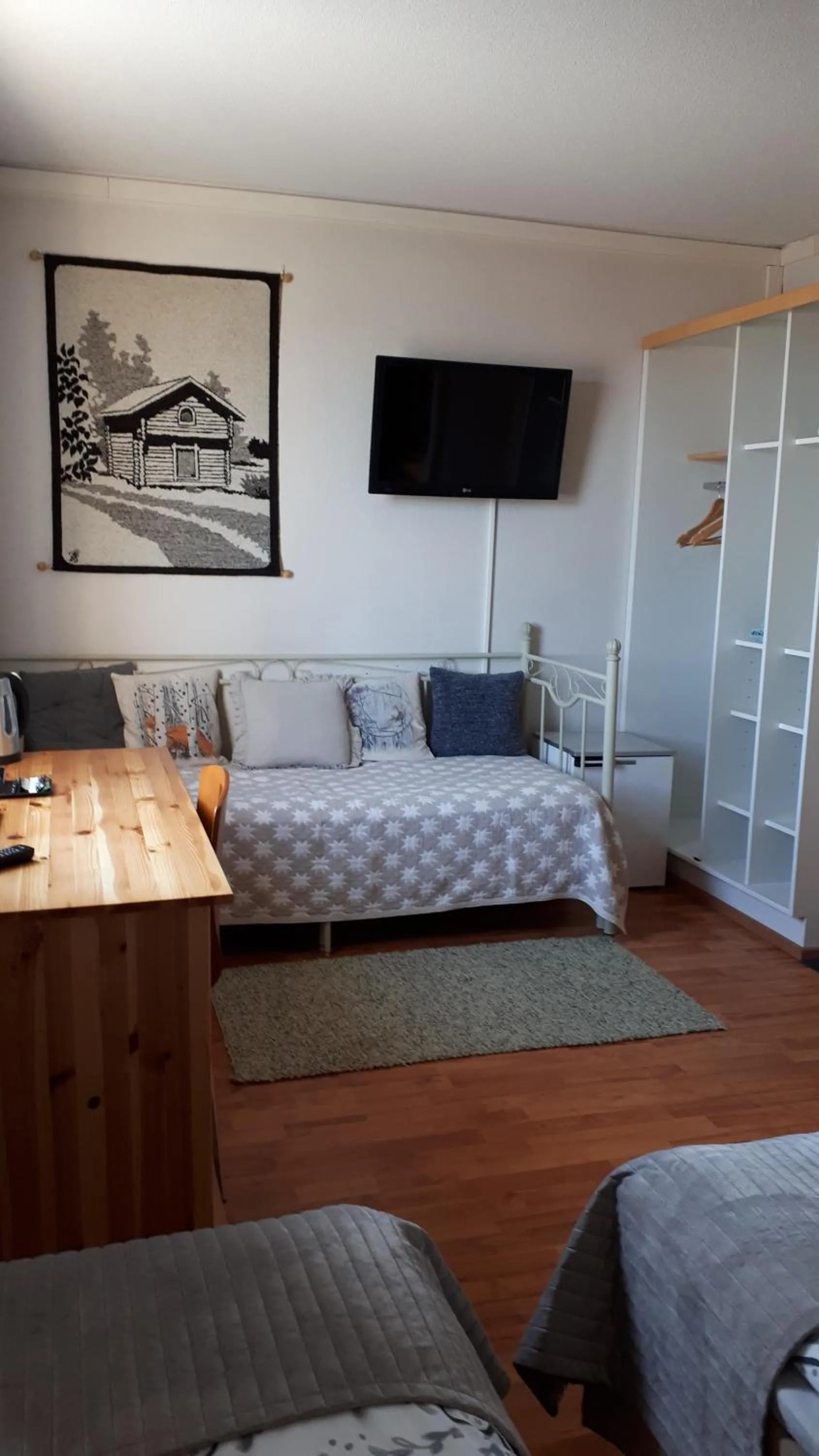 Bed in Majoitus Hermanni