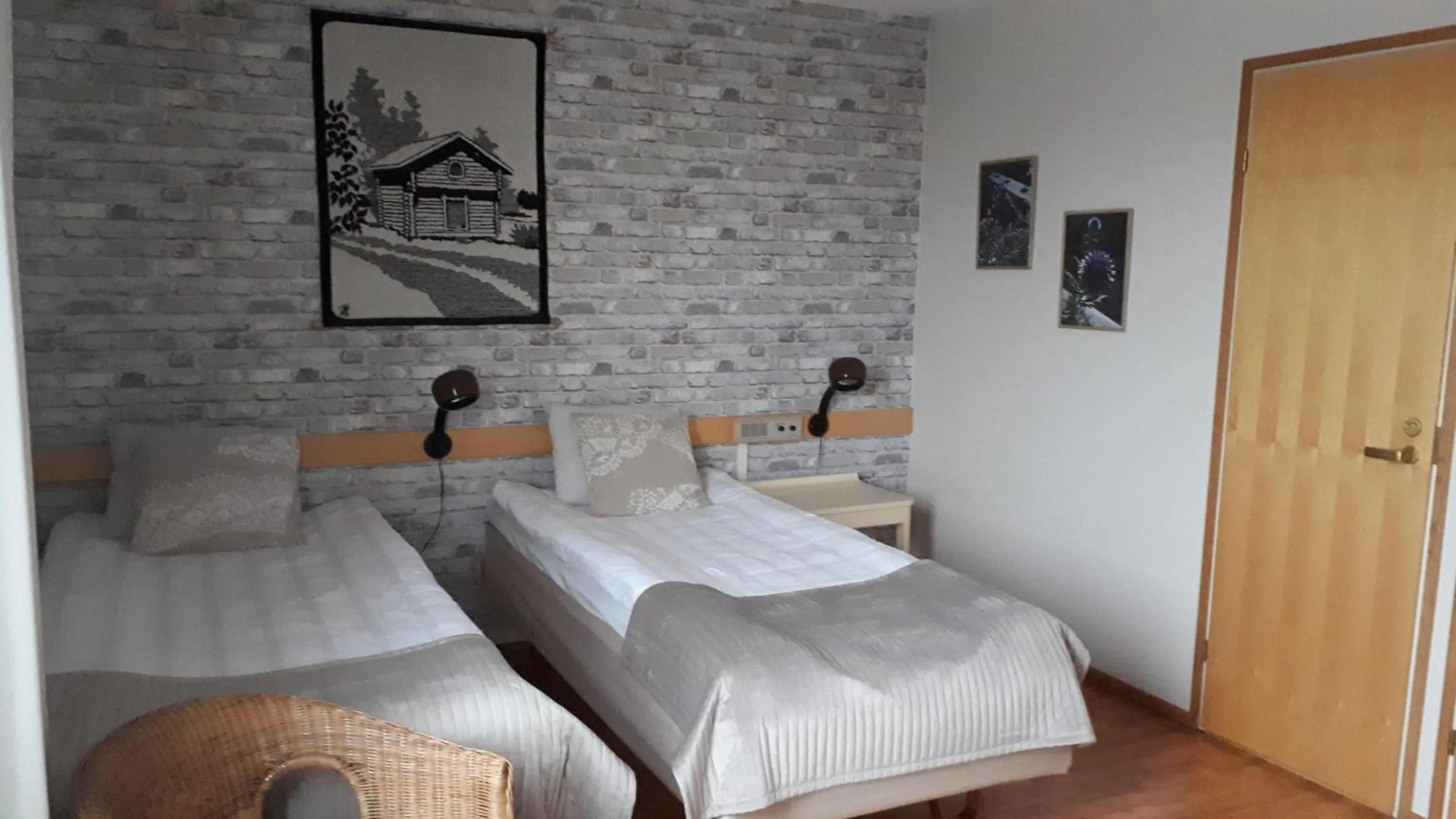 Bed in Majoitus Hermanni