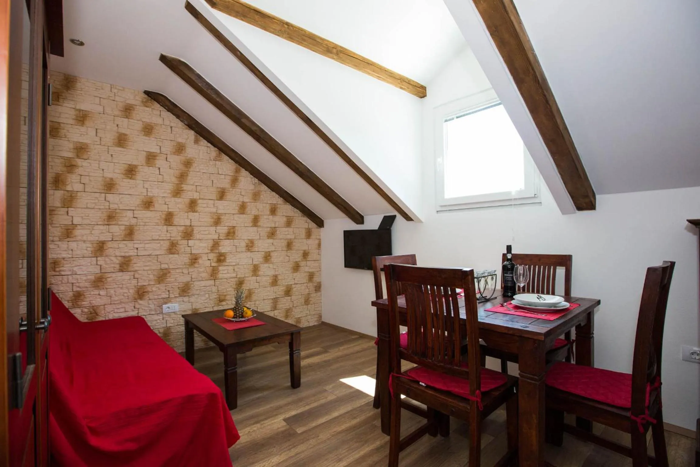 Seating area in Villa Mia