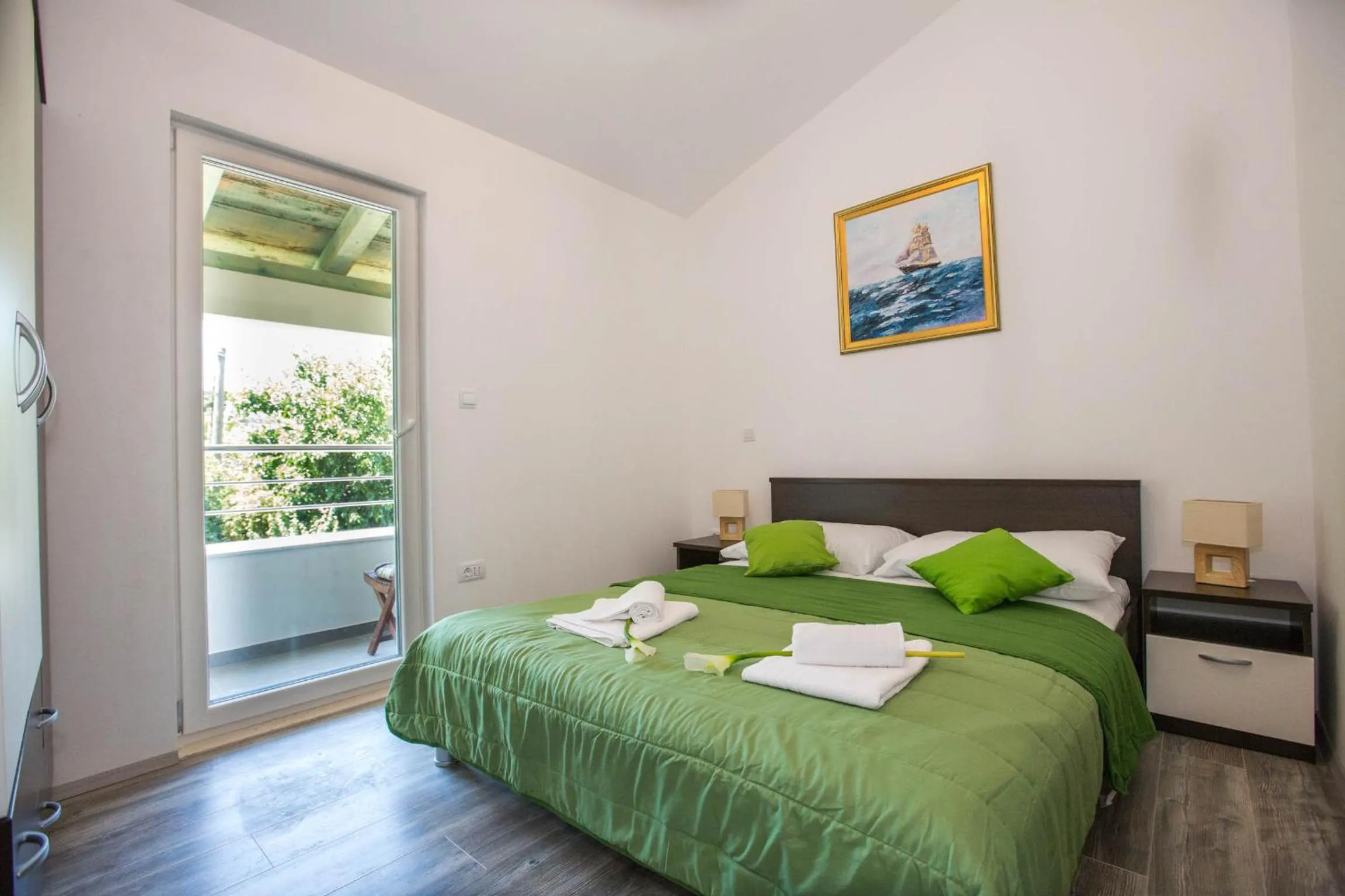 Bed in Villa Mia