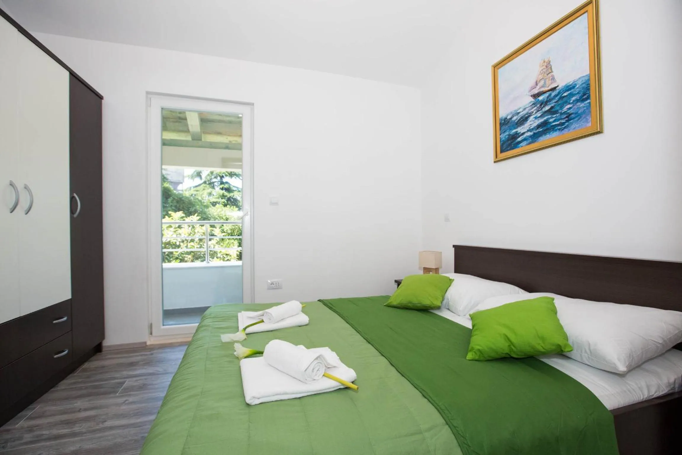 Bed in Villa Mia