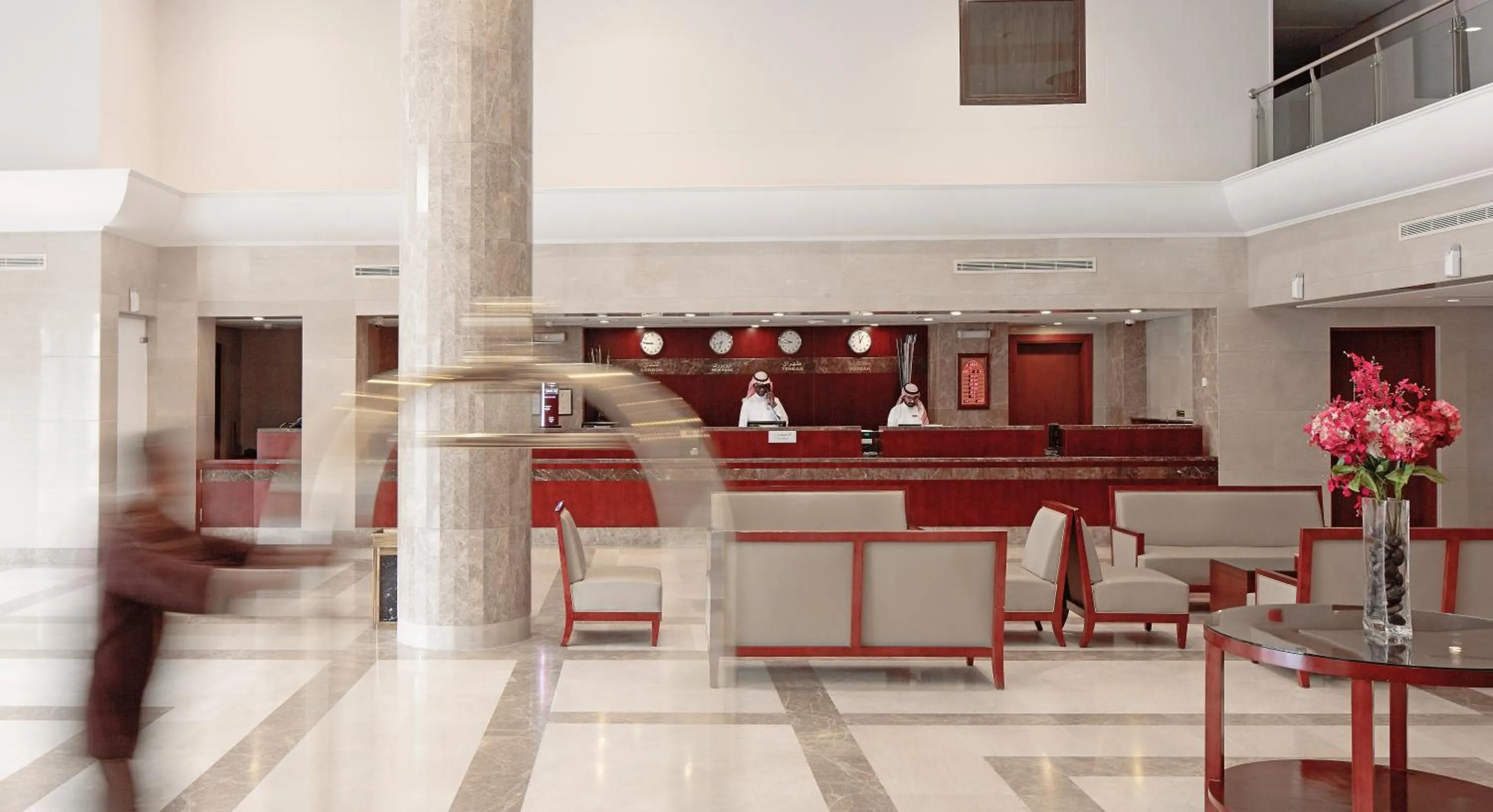 Lobby or reception in Makarem Mina Hotel