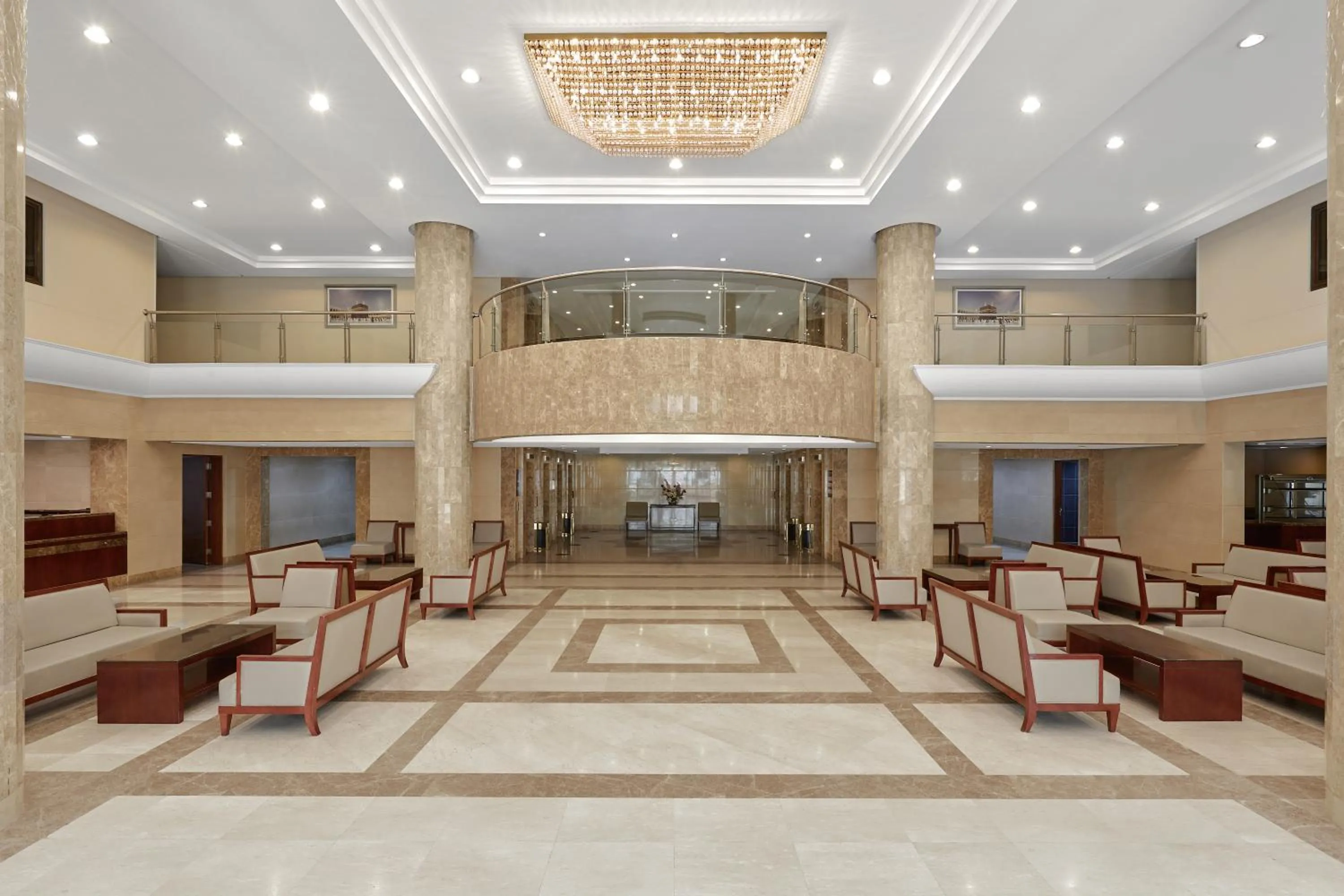 Lobby or reception in Makarem Mina Hotel