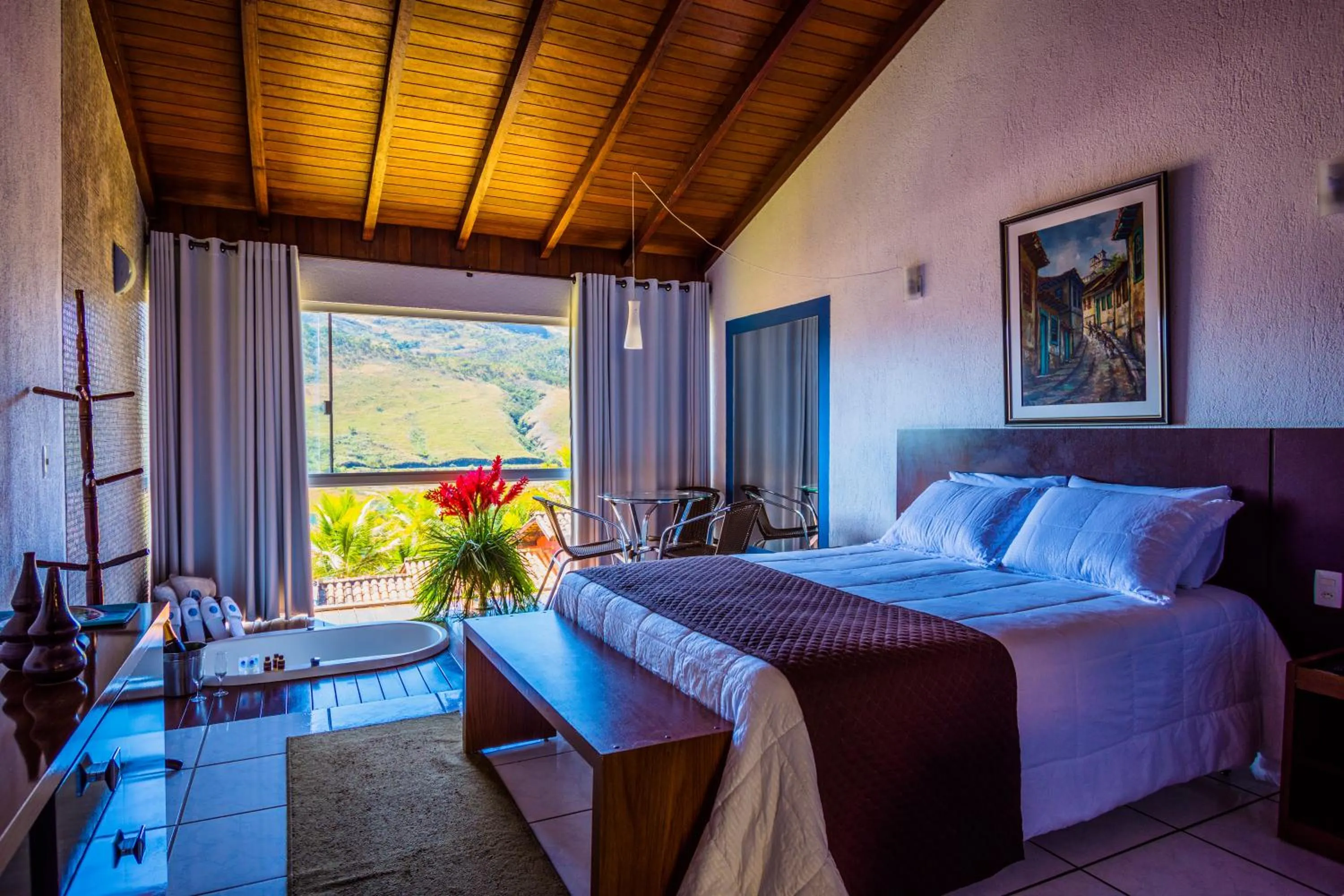 Bed in Balneário do Lago Hotel